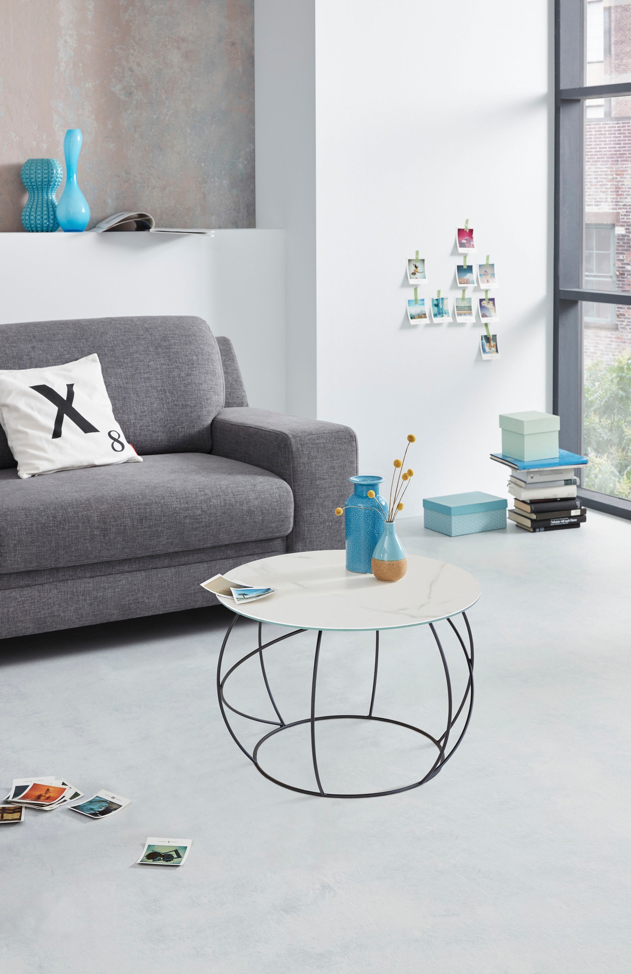 Henke Möbel Beistelltisch, Tischplatte Keramik Online Shop aus OTTO hochwertiger