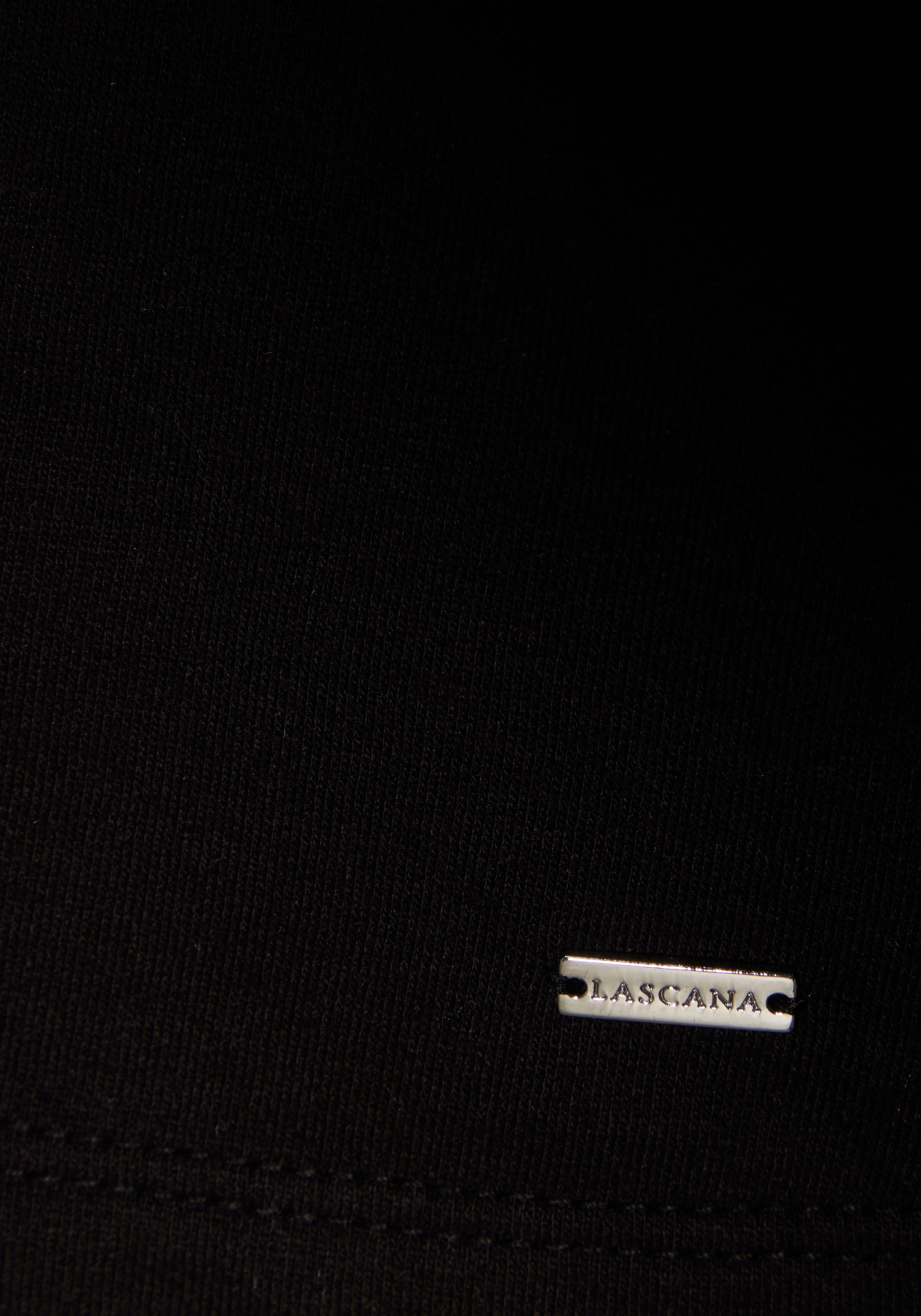 LASCANA Sweatjacke, mit Tunnelzug in der Taille, Loungewear