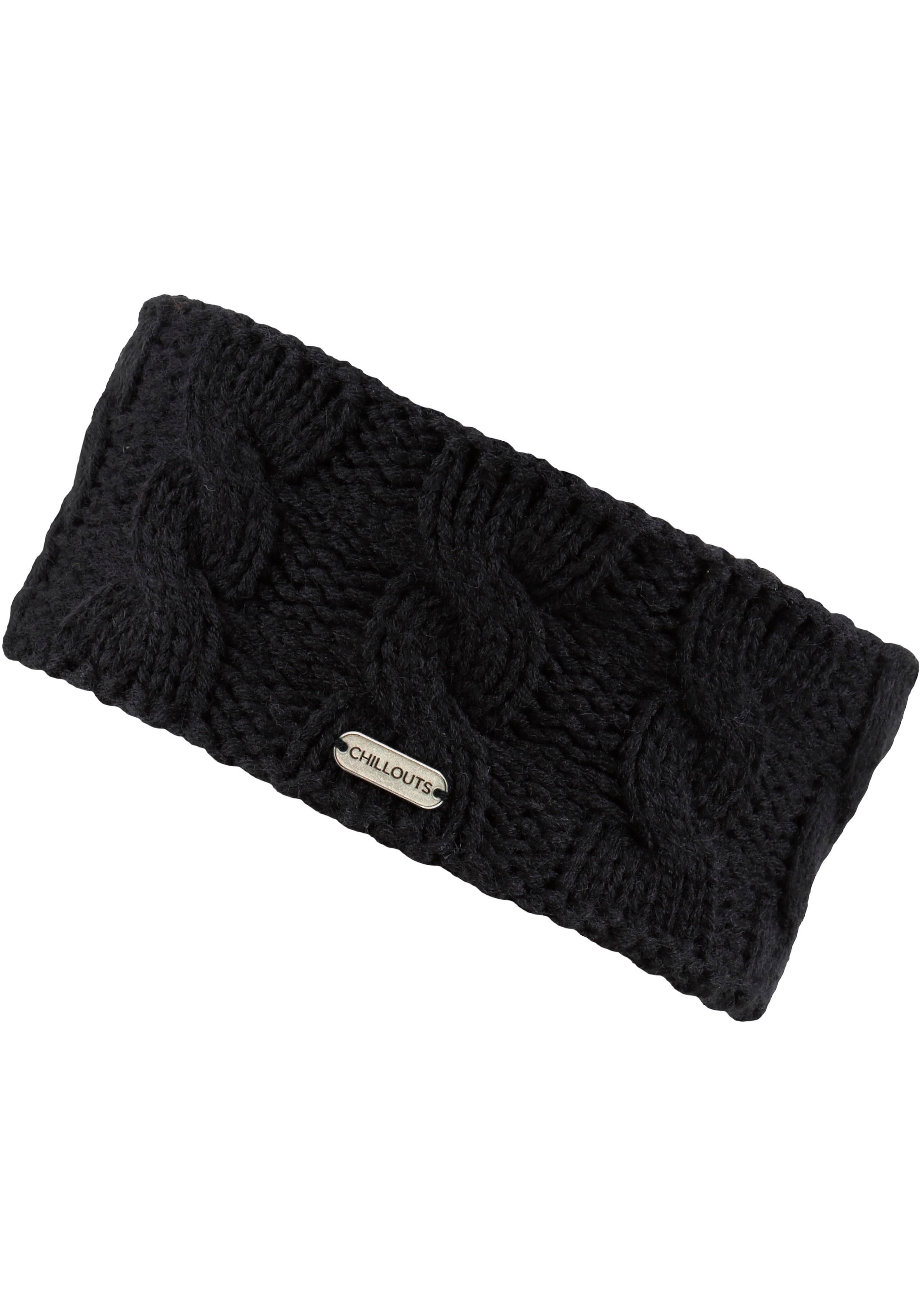 chillouts Stirnband »Hermine Headband«, Im Grobstrick-Look