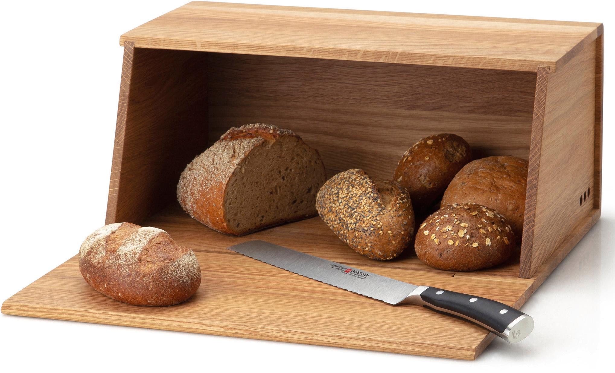 Continenta Brotkasten 1 Stk. tlg. Aus Eichenholz gefertigt