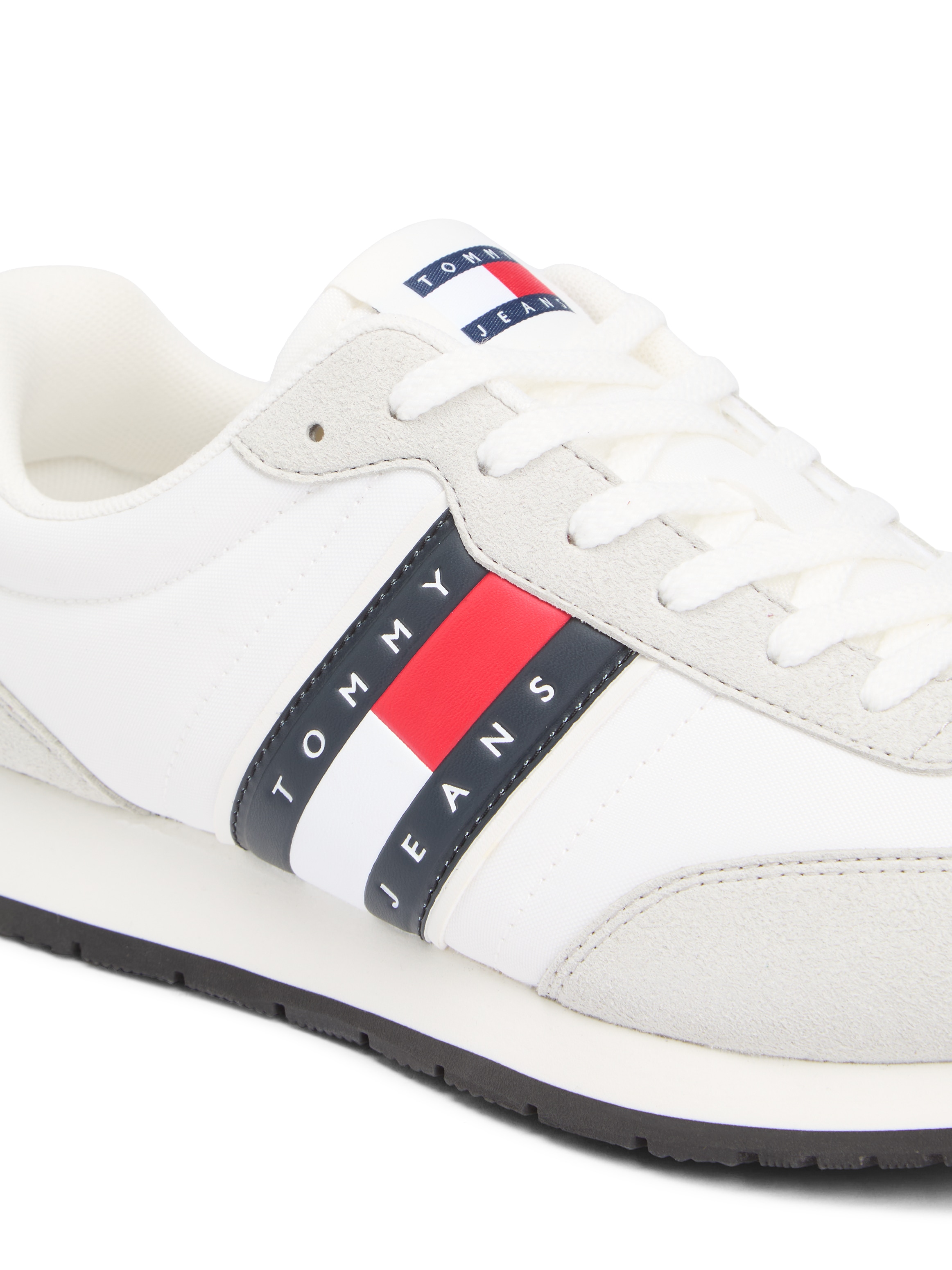 Tommy Jeans Sneaker »TJM  CLASSIC RUNNER«  Freizeitschuh, Halbschuh, Schnürer mit Kontrastbesätzen