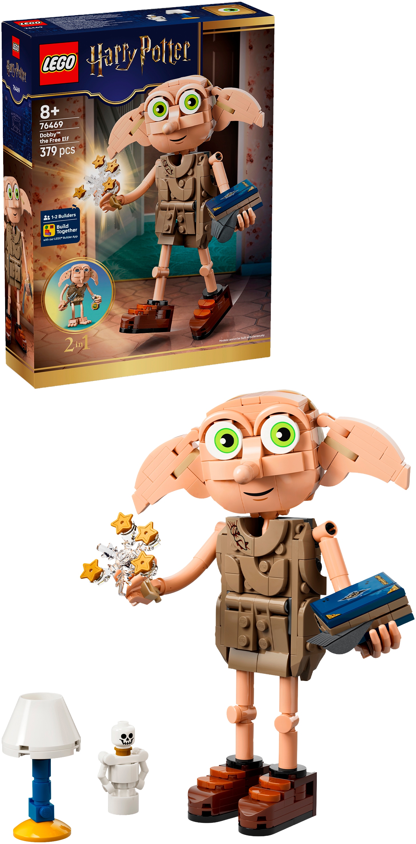 LEGO® Konstruktionsspielsteine »Dobby, der Freie Elf (76469), LEGO Harry Potter« Made in Europe