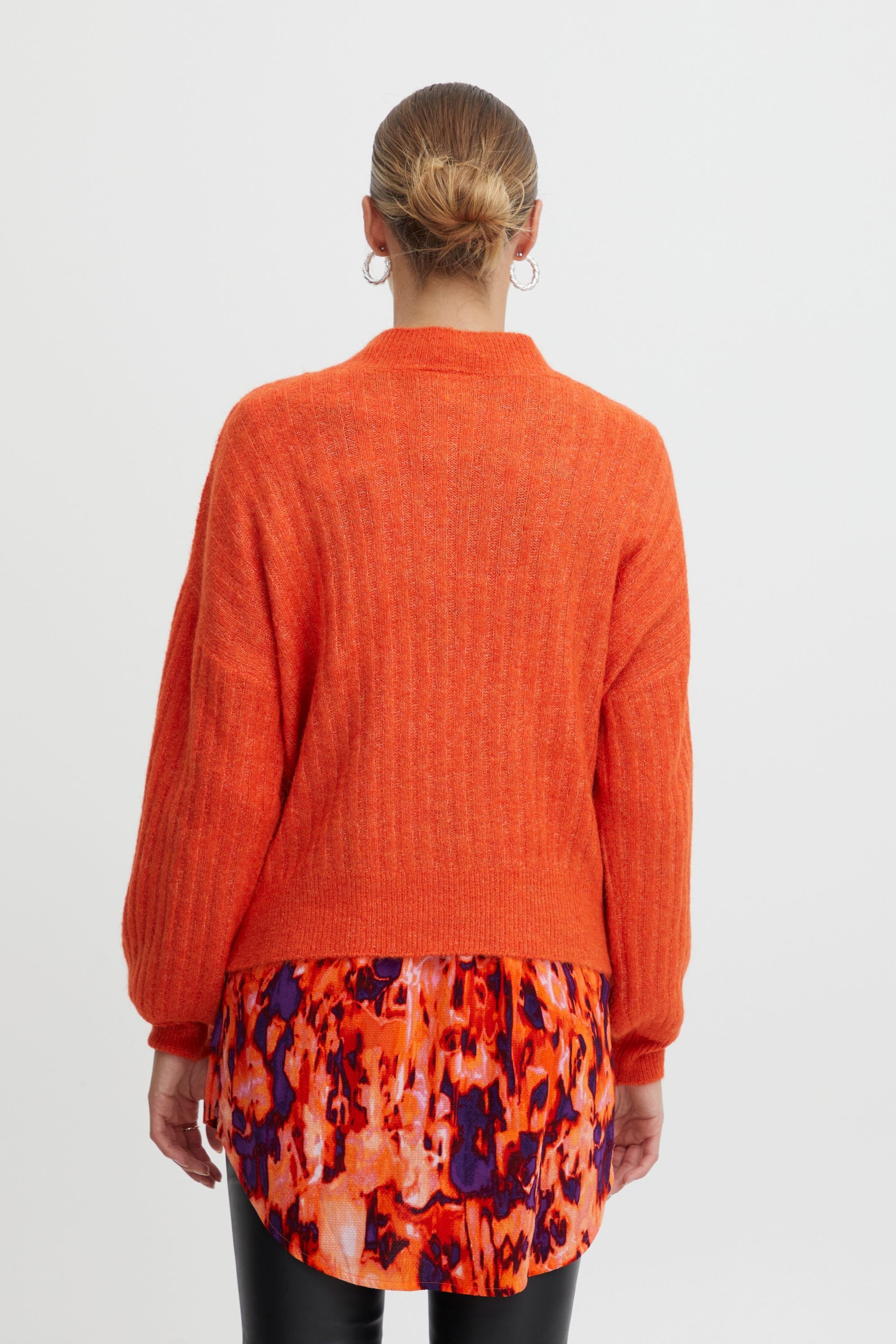 Ichi Strickfleece-Pullover »Strickpullover IHKamara«