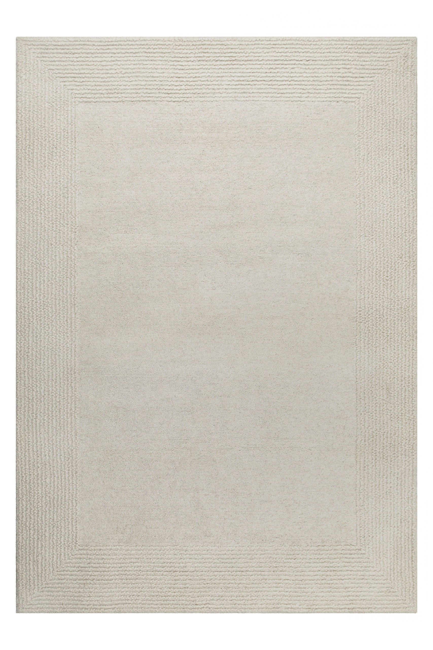 Wecon home Wollteppich »Hamptons TWENTYONE«, rechteckig, 15 mm Höhe, Läufer, Schurwolle, Kurzflor, Wohnzimmer, Schlafzimmer, Bordüre
