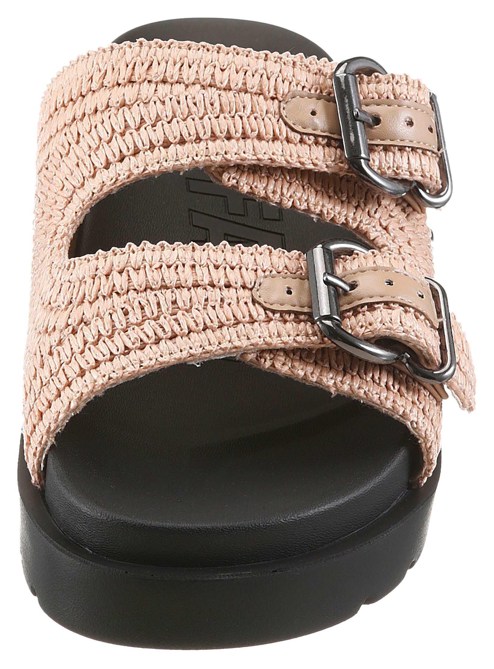 Buffalo Pantolette  Sommerschuh, Mules, Strandschuh, Schlupfschuh in Ethno-Optik