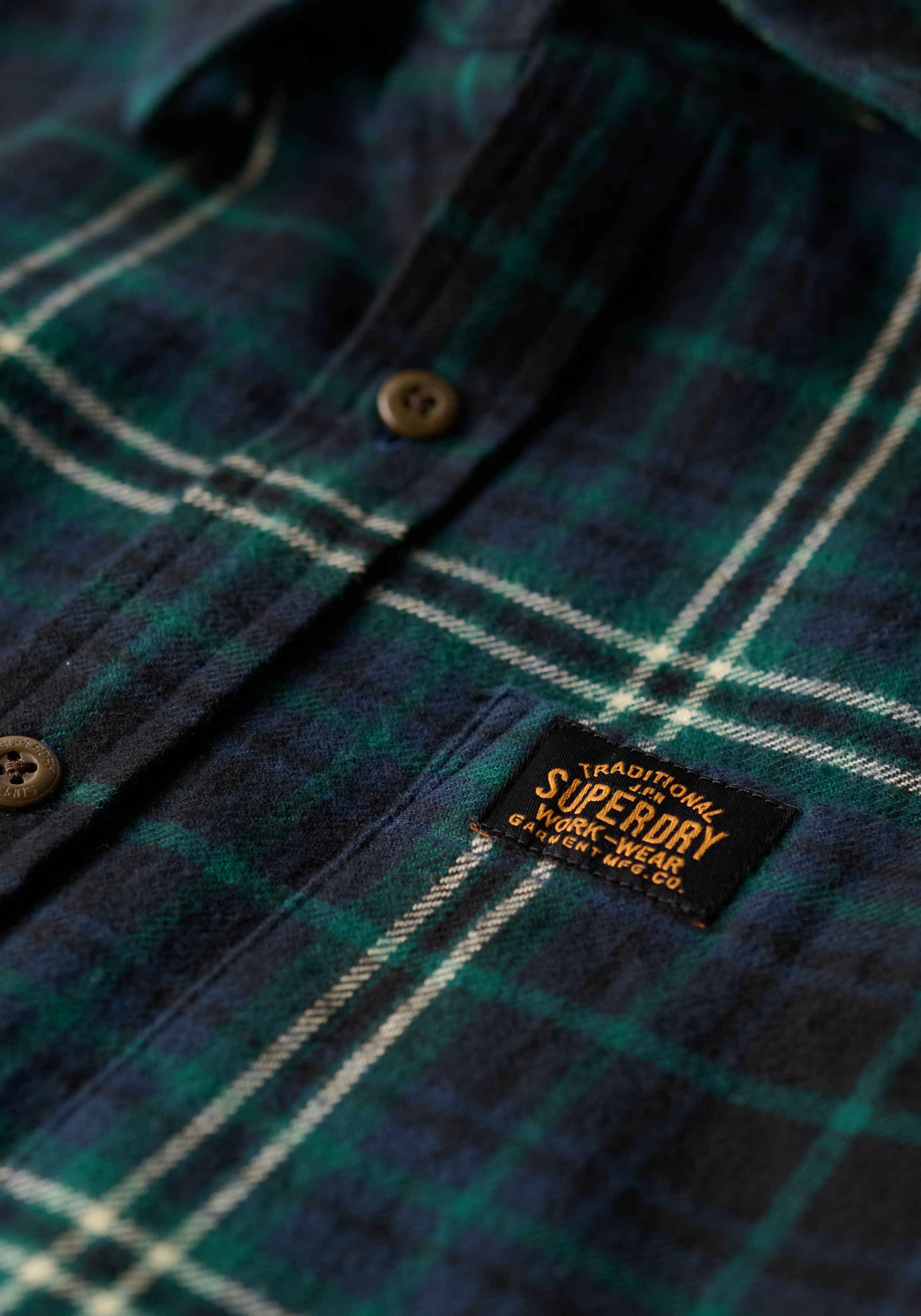 Superdry Langarmhemd »Organic Cotton Lumberjack Check Shirt«