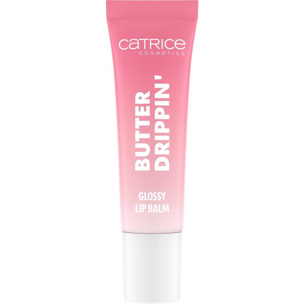 Catrice Lippenbalsam »Butter Drippin' Glossy Lip Balm«, (Set, 3 tlg.), Dezenter Farbakzent, geschmeidig, hochglänzend, spendet Feuchtigkeit.