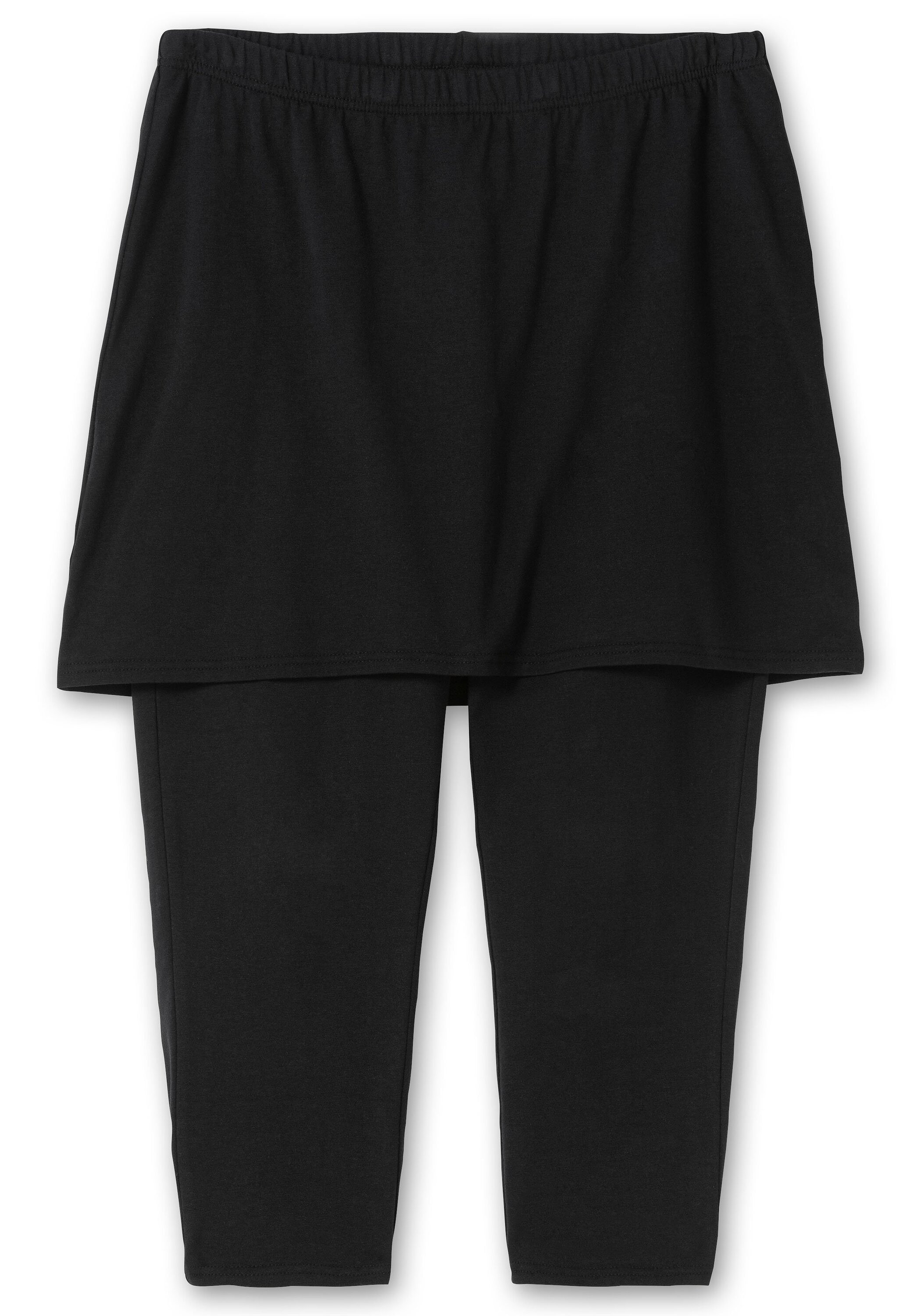 Sheego Leggings »Leggings mit angesetztem Minirock«
