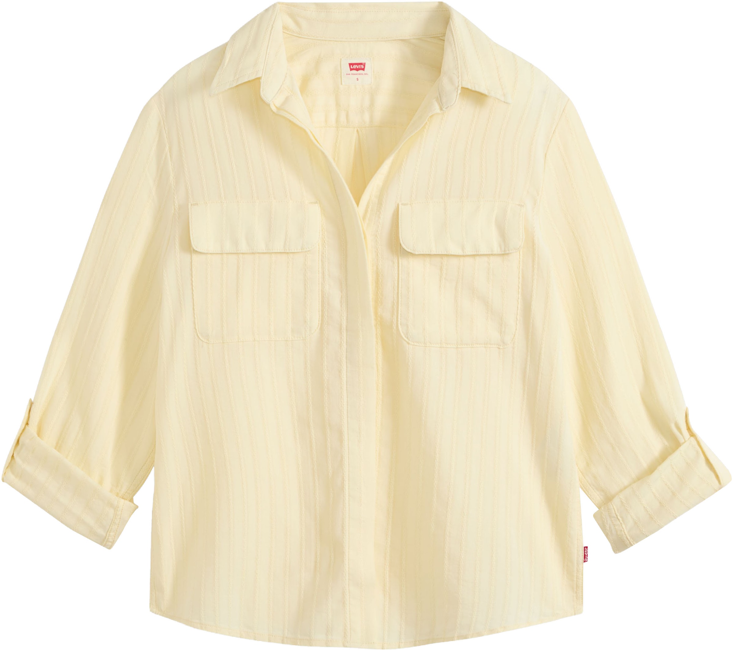 Levi's® Hemdbluse Krempelärmel mit Riegel