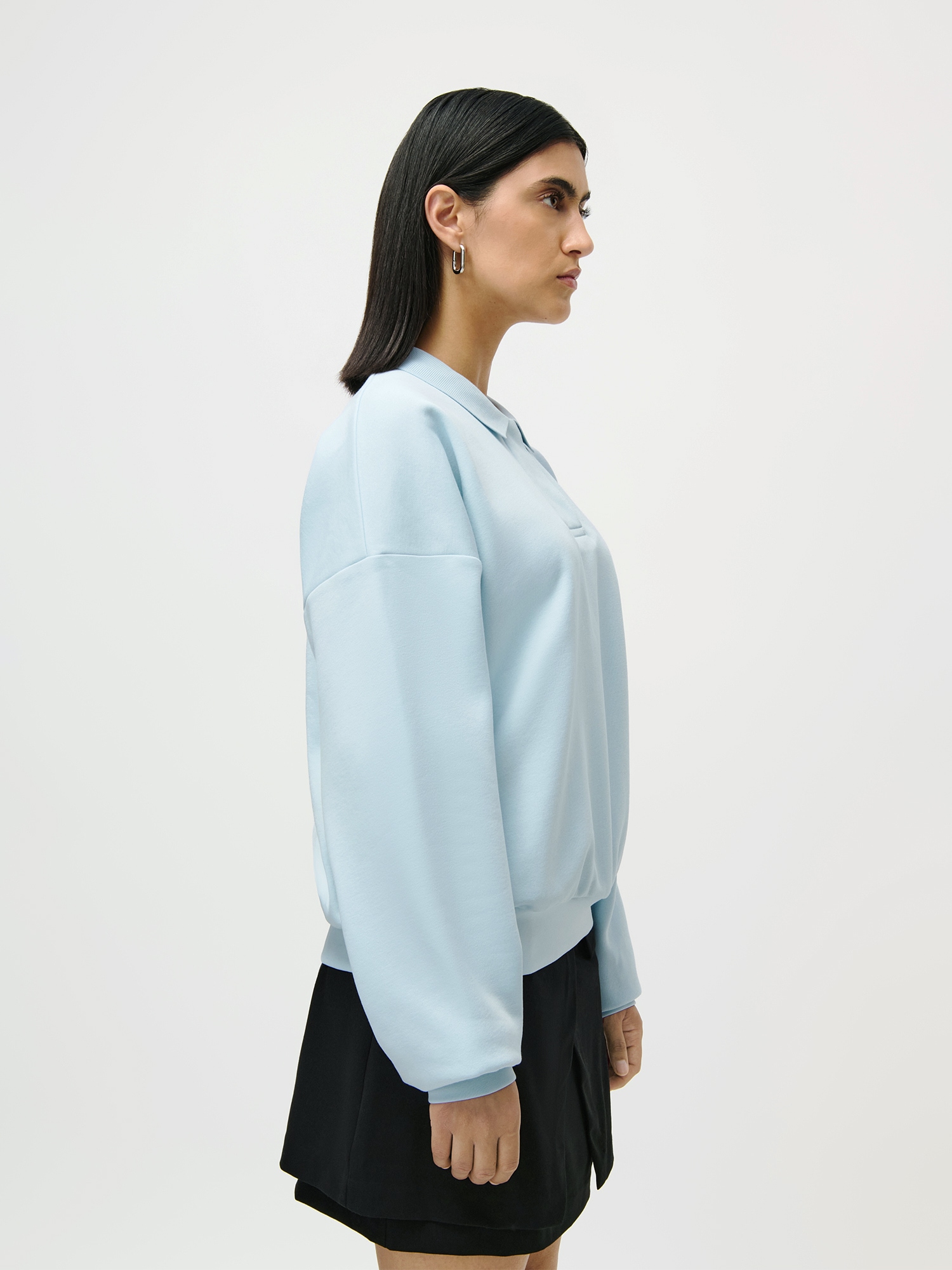 LeGer Sweatshirt »Janneke, LeGer by Lena Gercke«, mit Kragen, normale Passform
