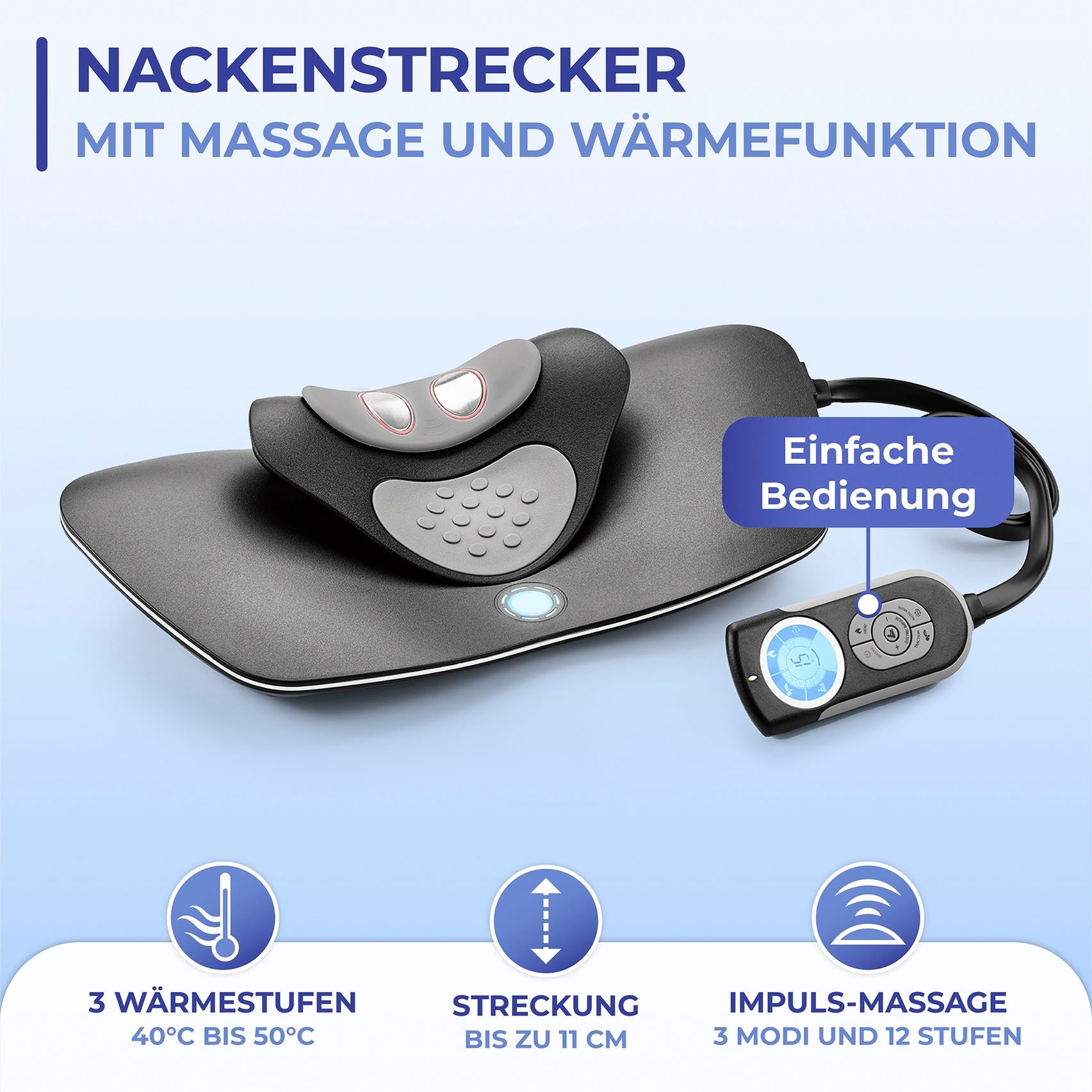 Maximex Massagegerät »Nacken-Strecker«, (1 tlg.), mit Impuls Massage