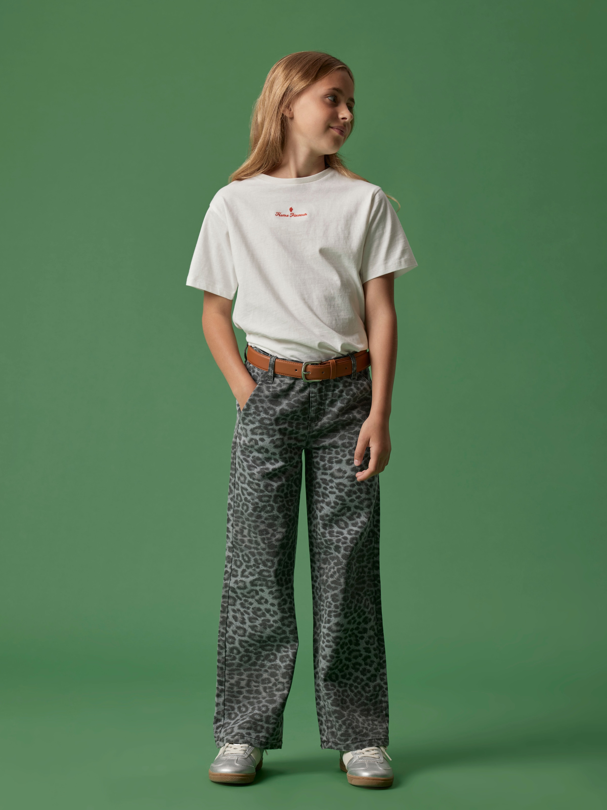 Name It Bootcuthose »NKFROSE WIDE TWI PANTS 4444-TD NOOS«