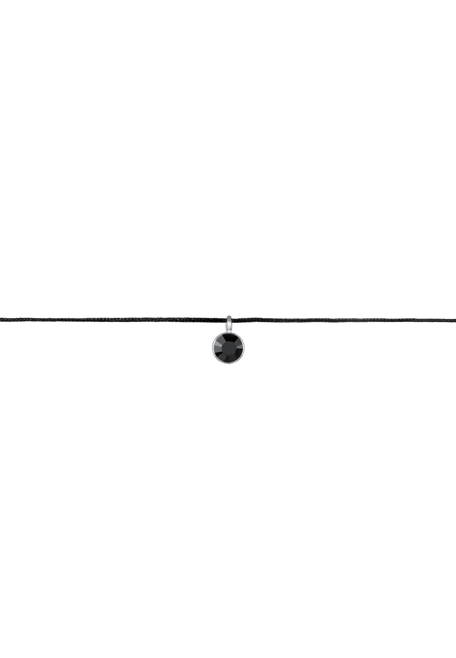 Elli Choker »Halskette Basic Choker Kristalle 925 Silber«