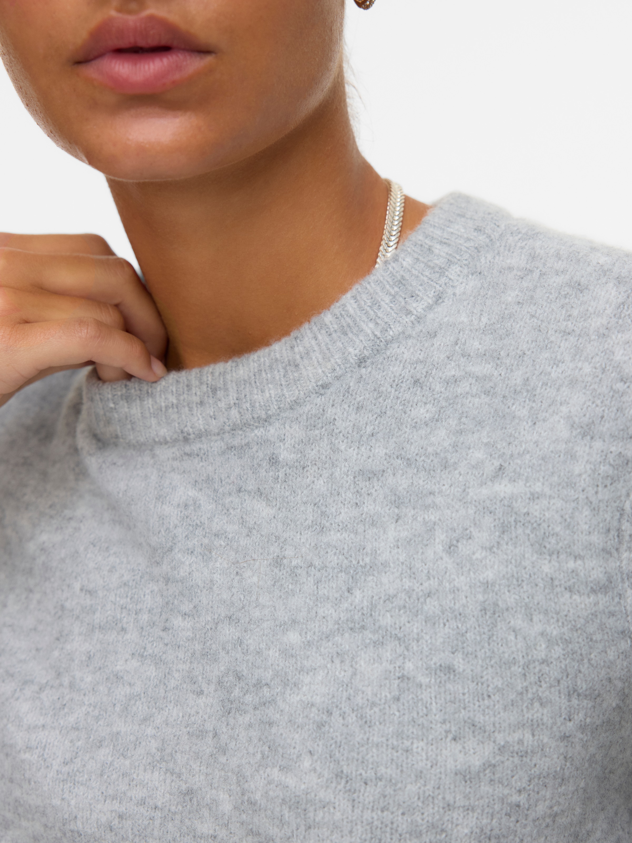 Vero Moda Rundhalspullover »VMBOOM 2/4 O-NK OVERSIZE PULLOVE GA NOOS«