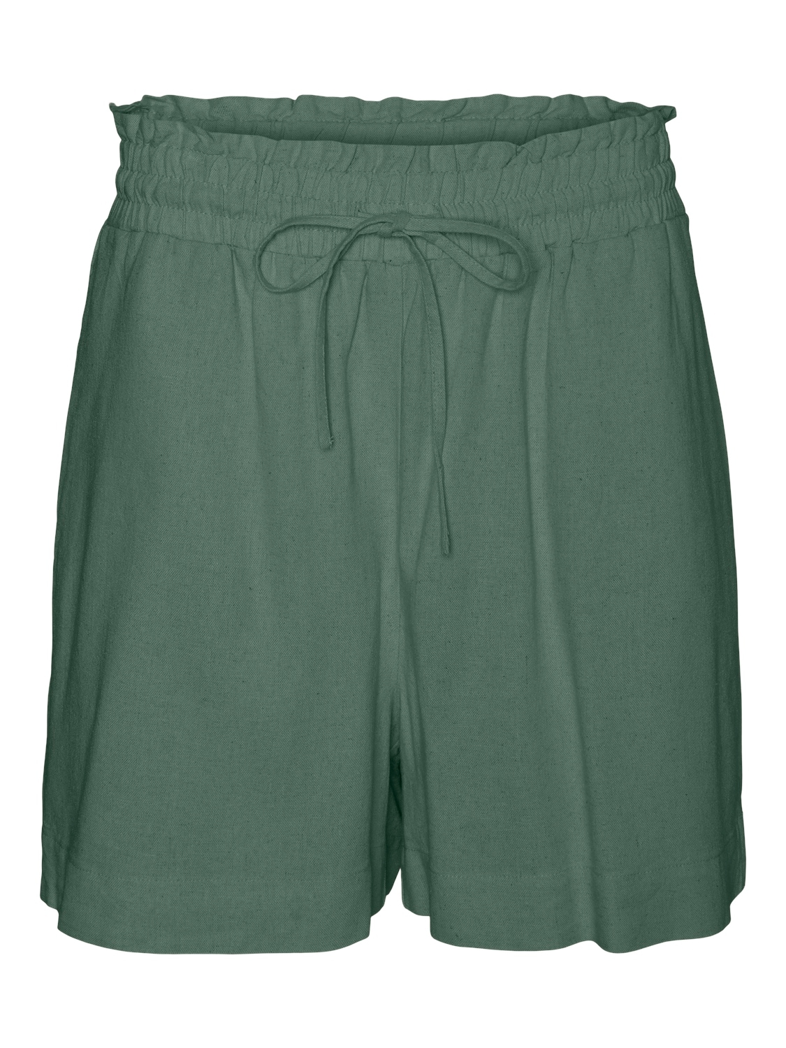 Vero Moda Shorts »VMMYMILO HW PAPERBAG SHORTS WVN GA«, mit Leinen