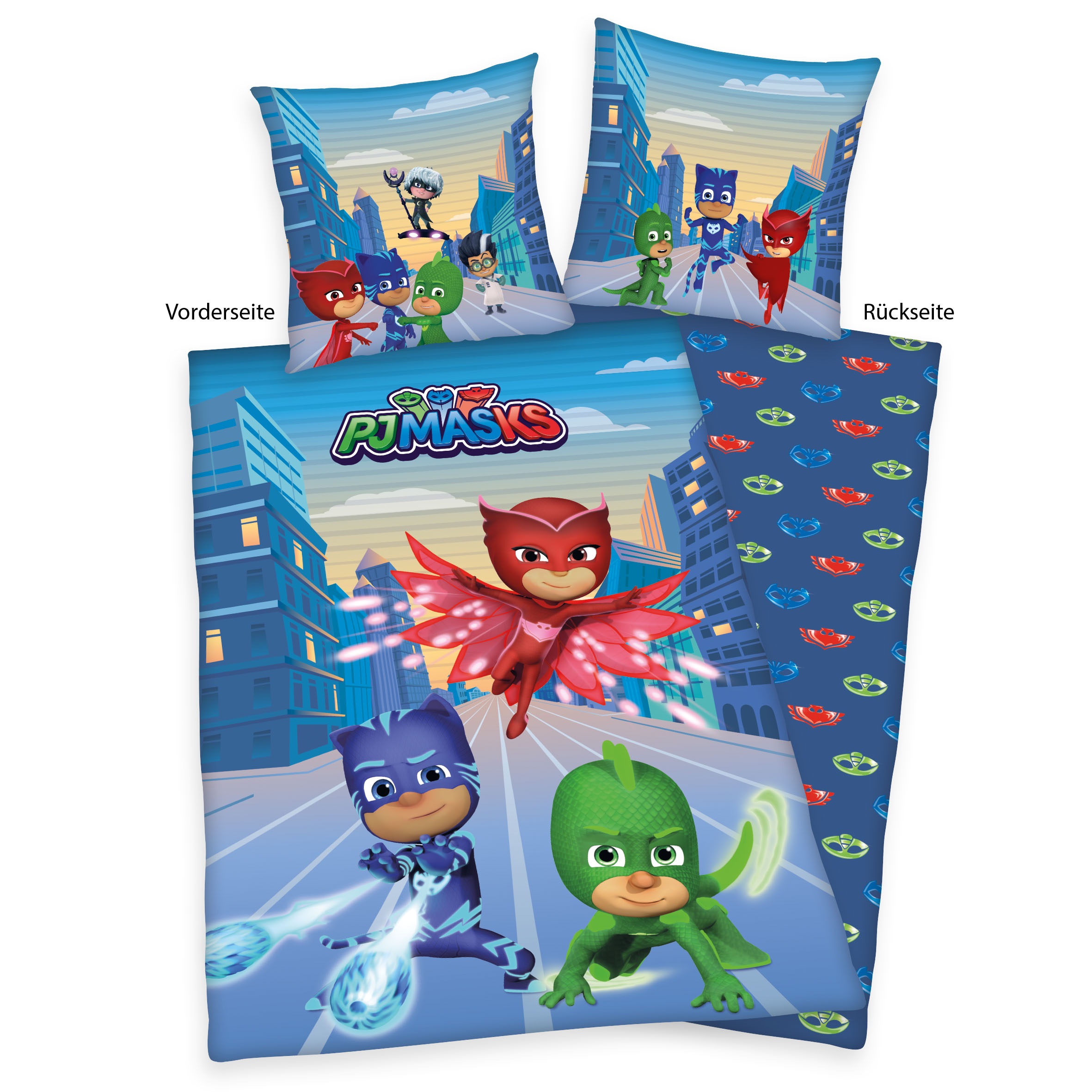 Herding Kinderbettwäsche »PJ Masks, Baumwoll-Renforcé«