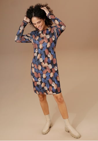 Aniston SELECTED Jerseykleid, mit gestreiftem Tape am Ärmel - NEUE KOLLEKTION kaufen