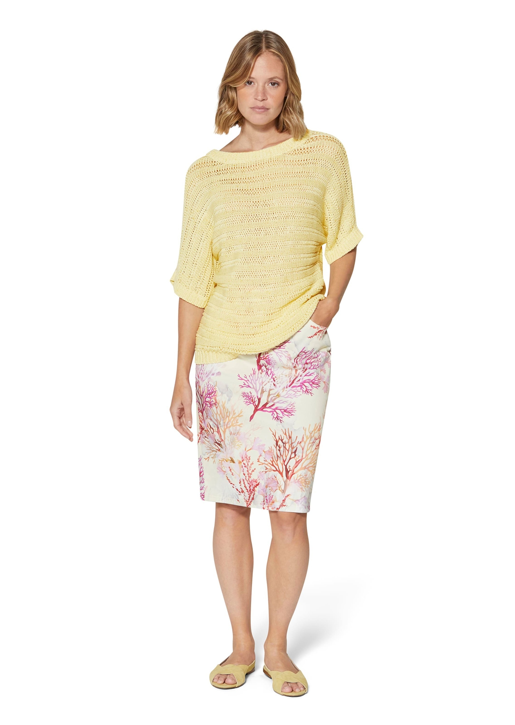 MADELEINE Longpullover »Pullover Leichter Sommerpullover«