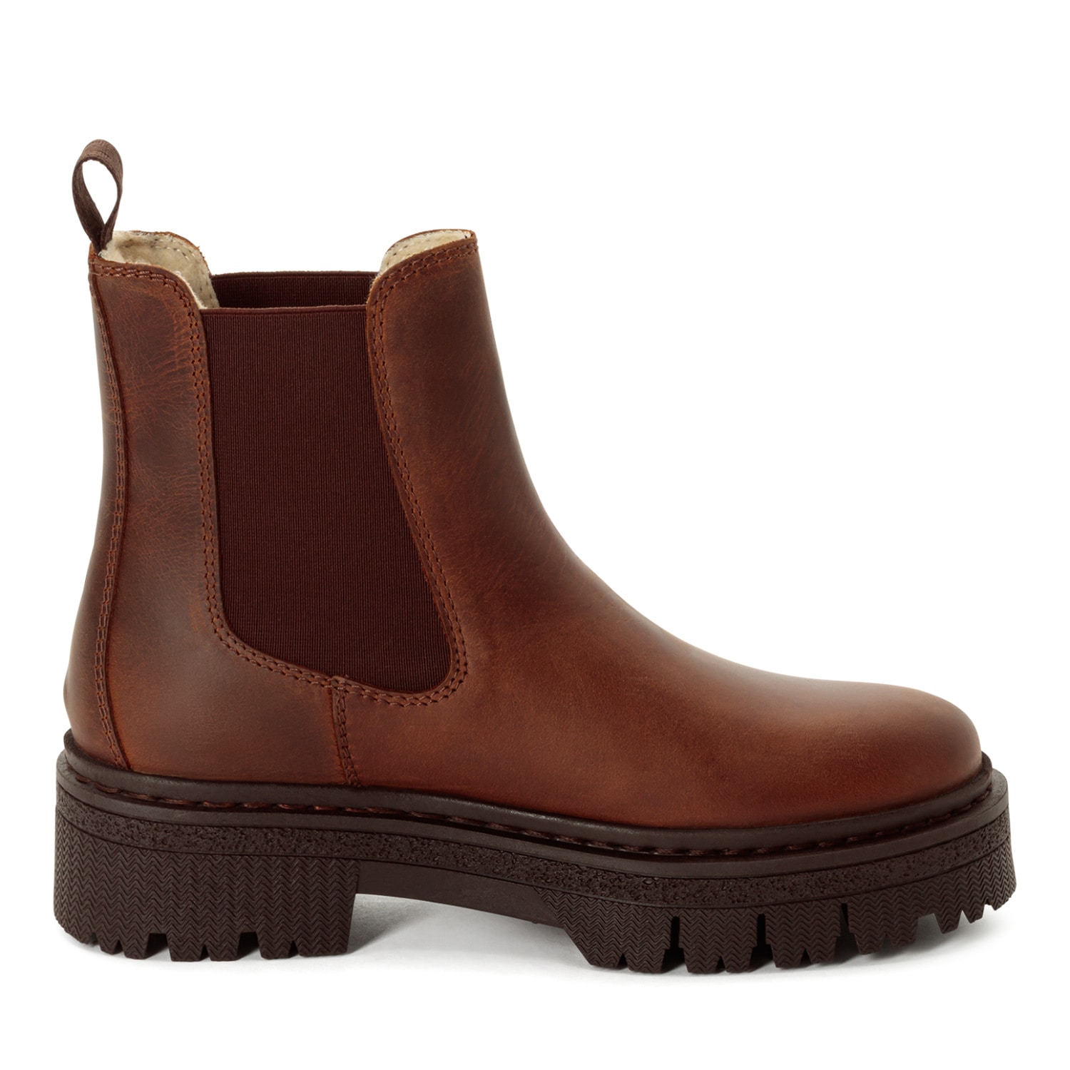 Tamaris Winterboots  Blockabsatz, Winterstiefelette mit Anziehlasche