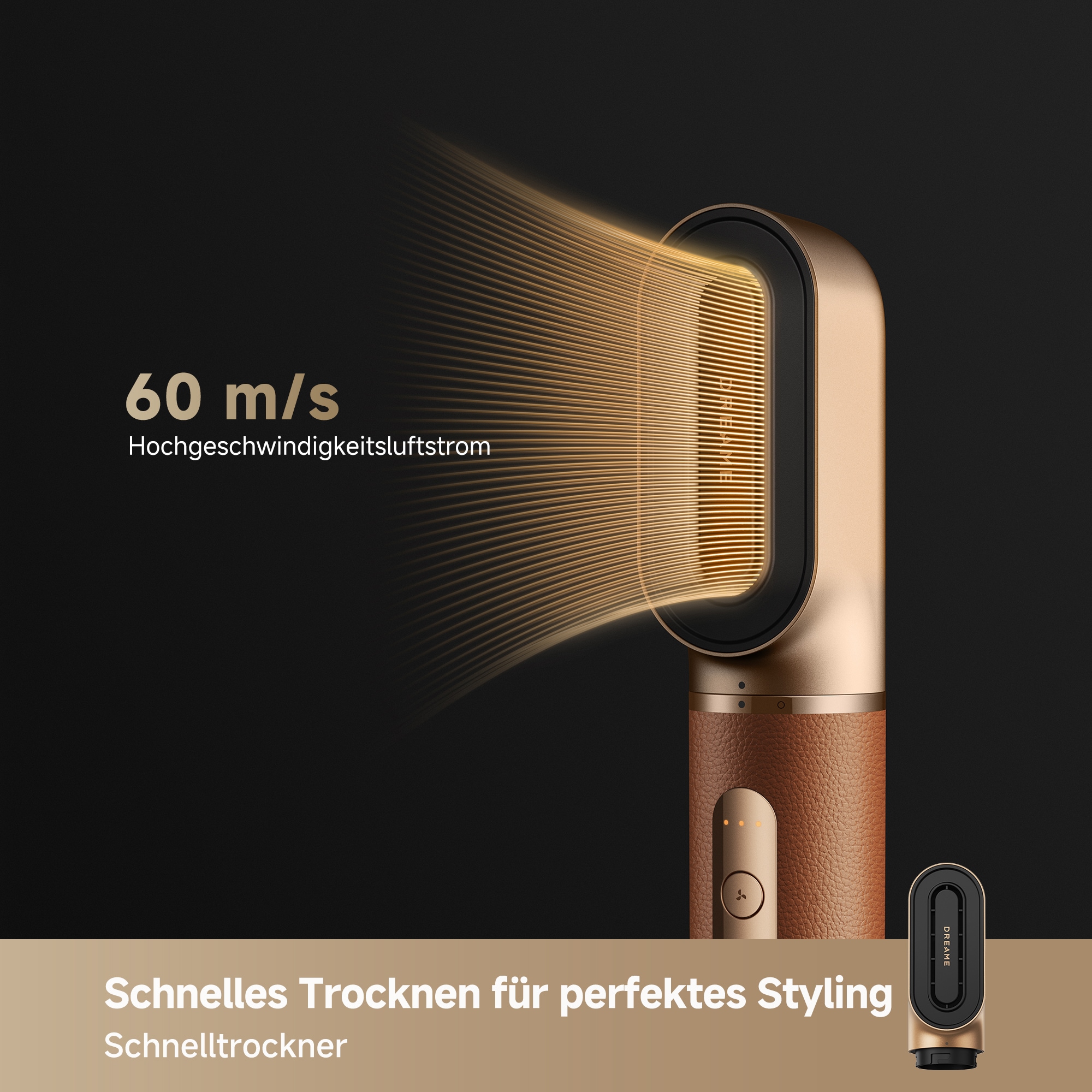 Dreame Haarstyler »AirStyle Pro 2« Multi-Haarstyler, Lockenwickler, Hitzeschutz