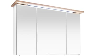 PELIPAL Spiegelschrank »Quickset 923«, Breite 115 cm, 3-türig, eingelassene... kaufen