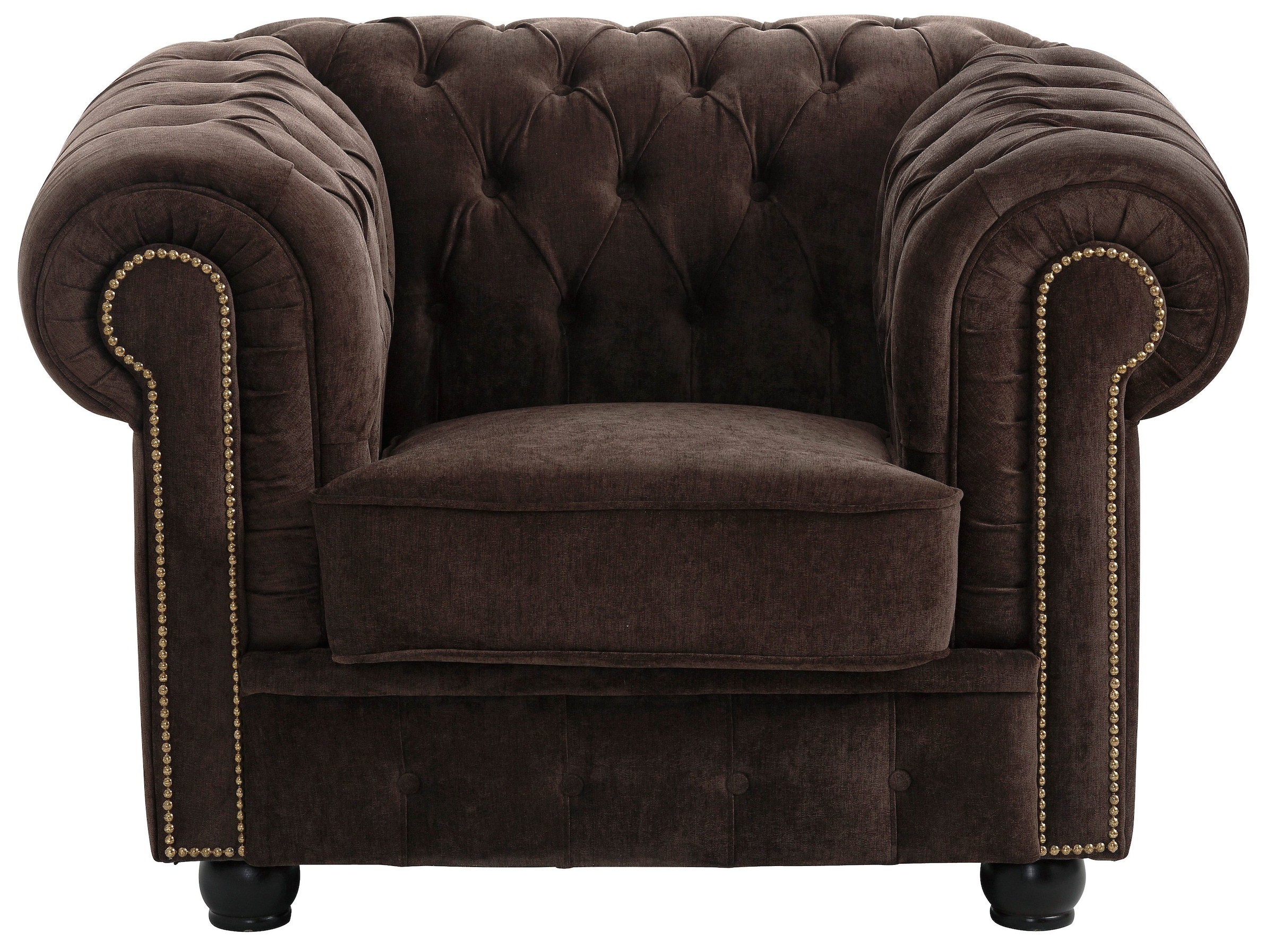 Max Winzer® Chesterfield-Sessel »Rover, Loungesessel«, mit edler Knopfheftung