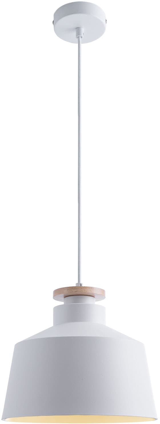 Paco Home Pendelleuchte »JACK U«, 1 flammig, Leuchtmittel E27 | ohne Leuchtmittel, Hängelampe Esszimmer Küchenlampe Esstischlampe Skandinavisch E27
