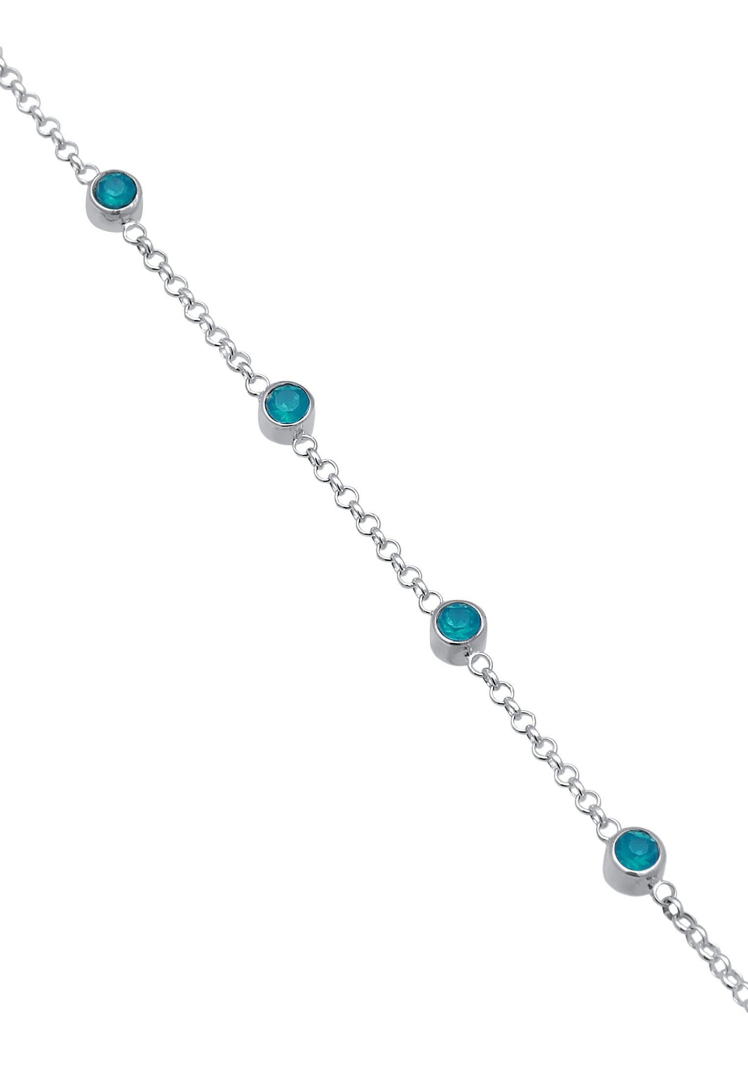Elli Schmuckset »Armband Hand Chain Handkette Armband 925 Silber«