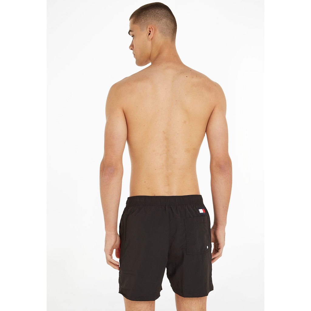 Tommy Hilfiger Swimwear Badeshorts »SF MEDIUM DRAWSTRING«, mit Tommy Hilfiger Markenlabel