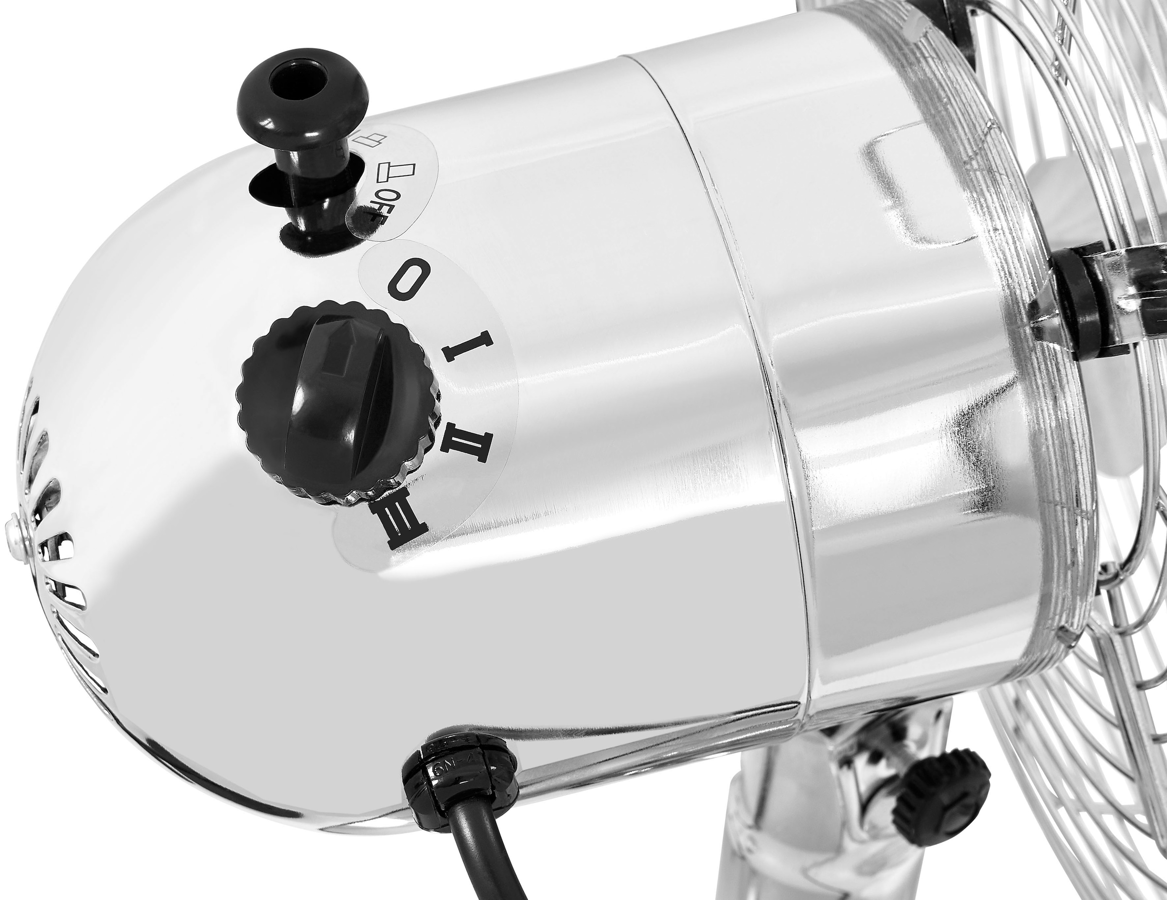 KLARBACH Standventilator »VS 36001 ch«, Ø 40 cm, Vollmetall, 50 W Leistung, einstellbarer Winkel