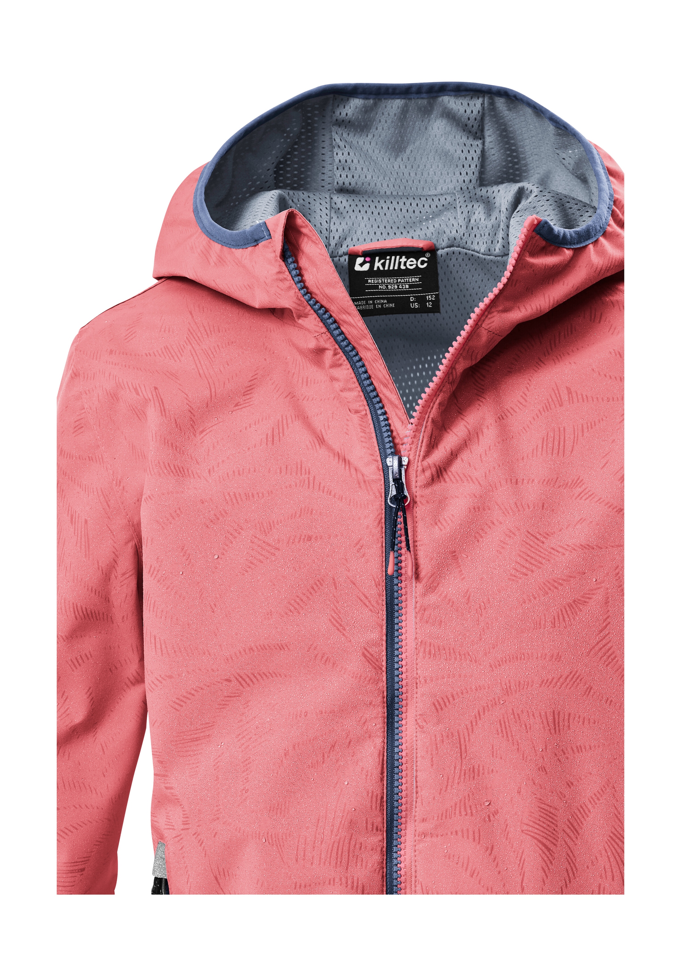 Killtec Funktionsjacke »KOS 156 GRLS JCKT« Wind- und wasserdichte Mädchenjacke mit Magic Print