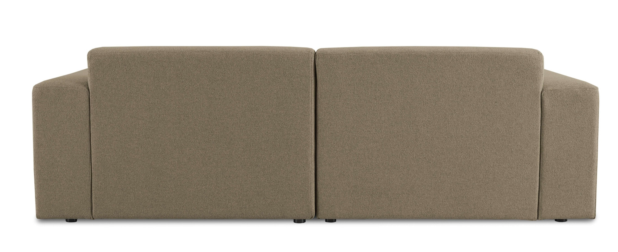 INOSIGN 3-Sitzer »Koa, 228 cm, Modulsofa in Webstoff, Cord«, Designsofa, weicher Lounge-Sitzkomfort, Welleunterfederung, bodentief