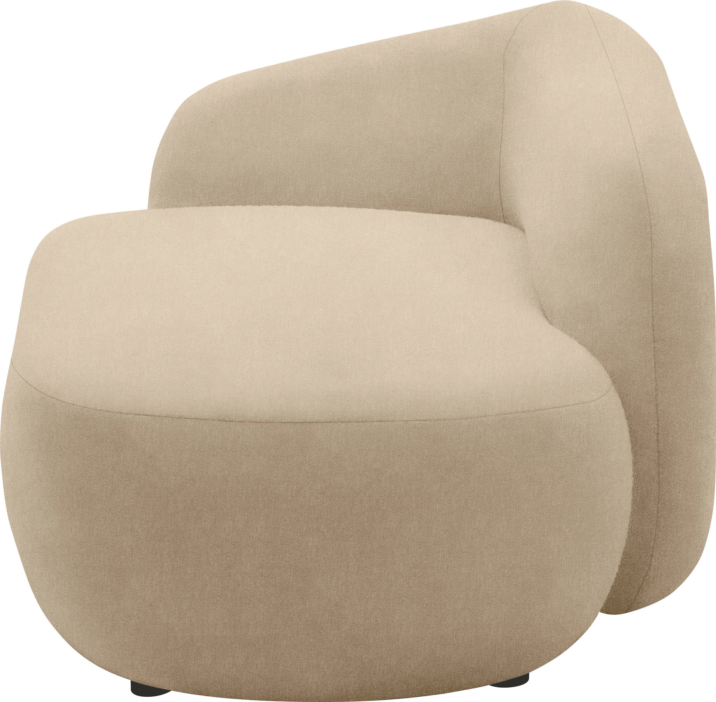 andas Recamiere »Björnar incl. Wende-Zierkissen: Blumenmuster, bzw. uni,« Federkern, Armlehne links oder rechts wählbar, B/T/H: 183/105/75 cm