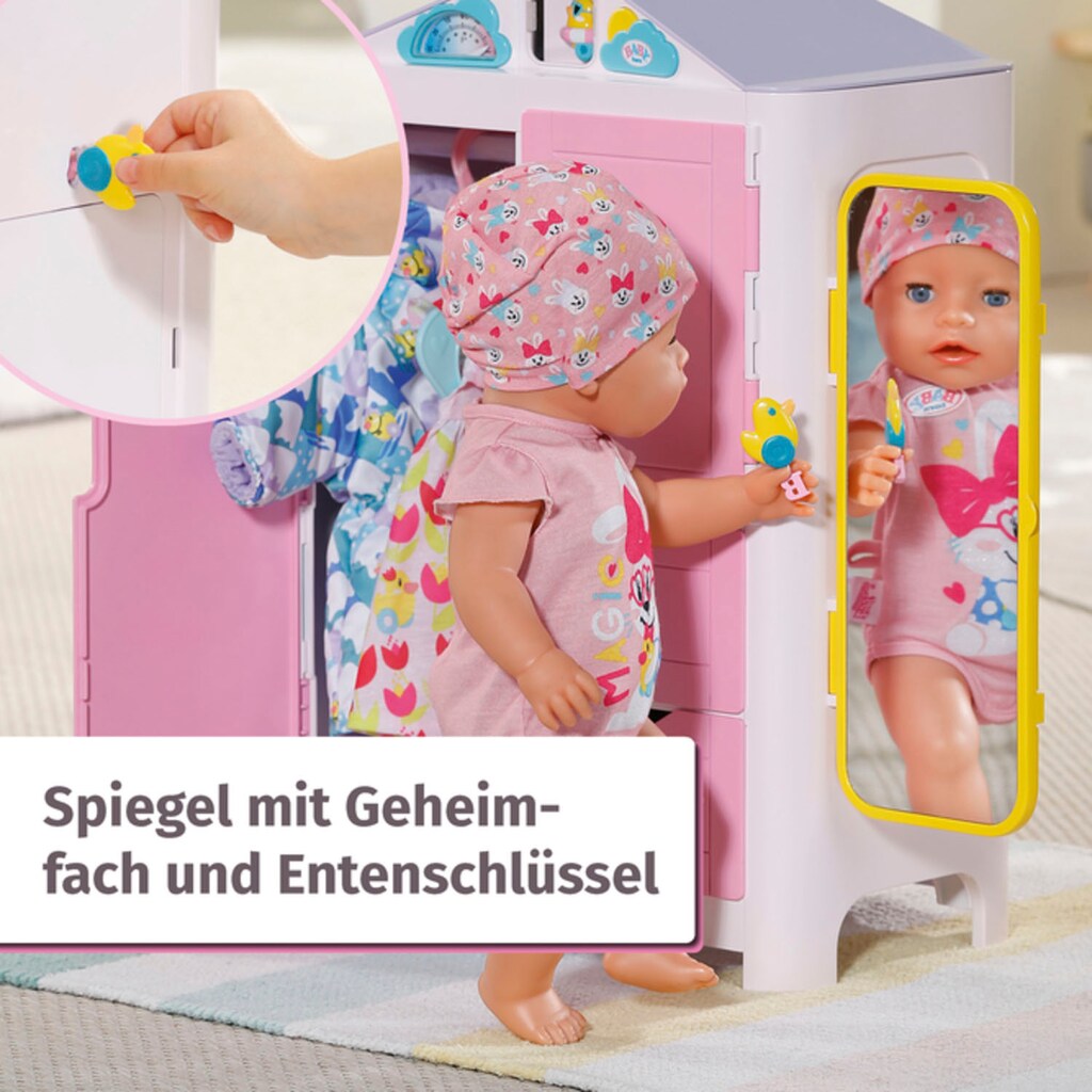 Baby Born Puppenkleiderschrank »mit Wetterente«
