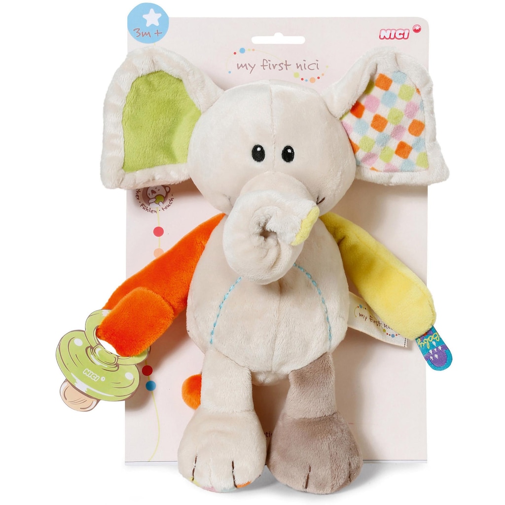 Nici Kuscheltier »My First NICI, Activity Elefant Dundi, 23 cm«