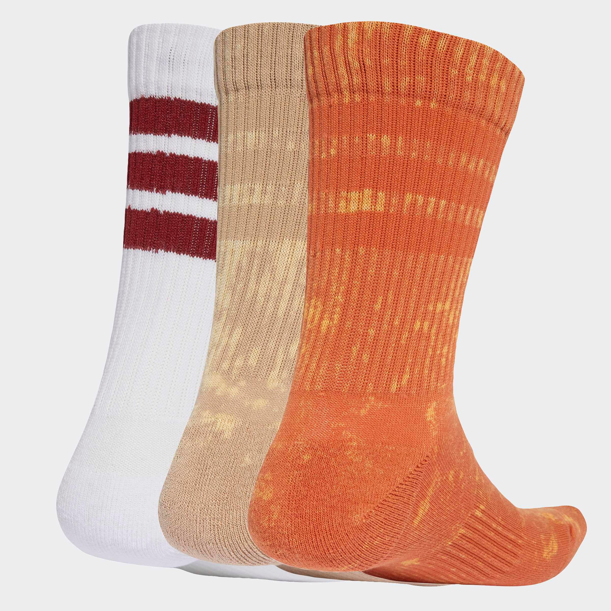 adidas Performance Sportsocken »STONEWASH CREW, 3 PAAR« 3 Paar tlg. für Laufen, sportlicher Stil, mit klassischen 3-Streifen am Bündchen