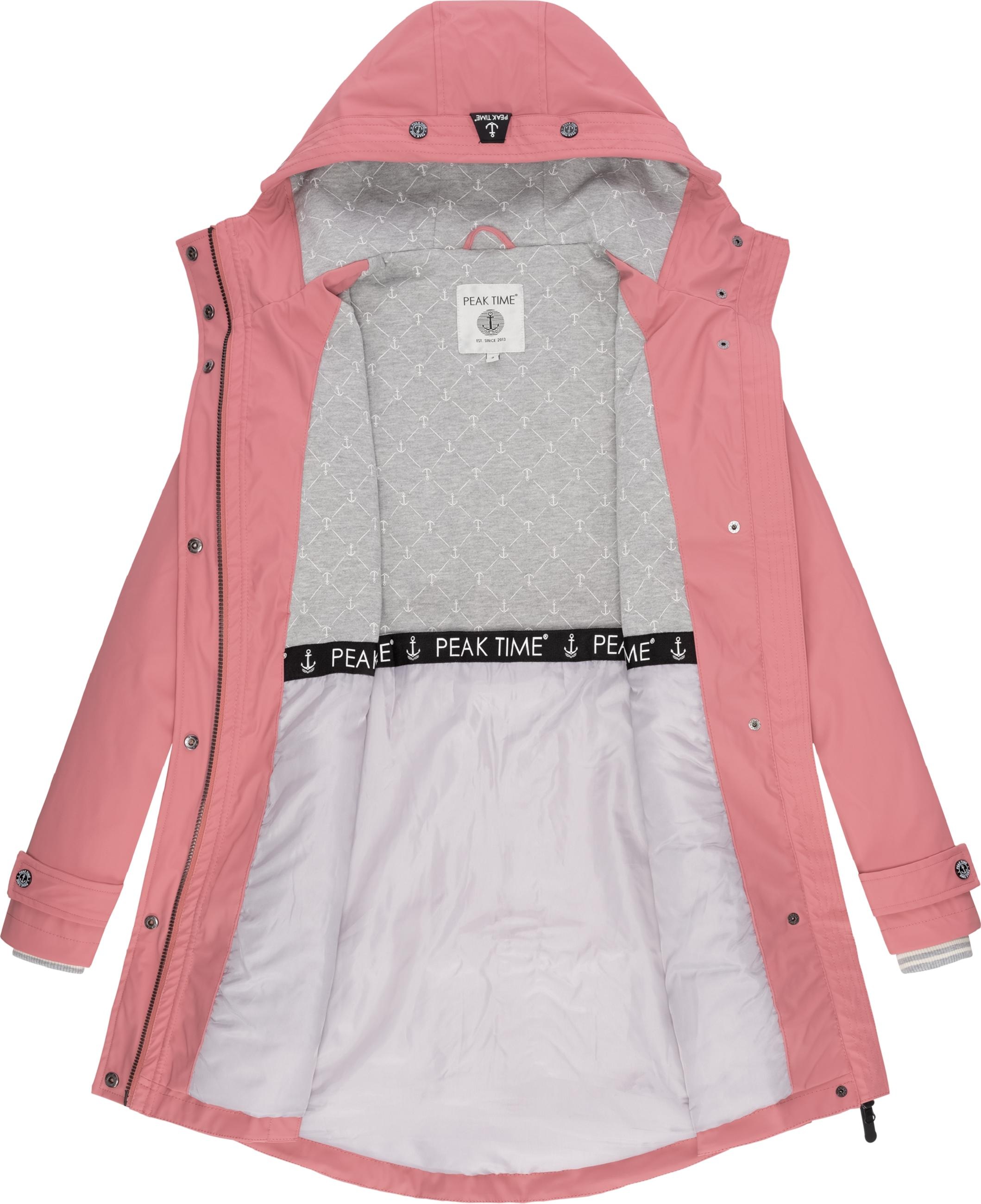 PEAK TIME Regenmantel »Regenjacke L60042«