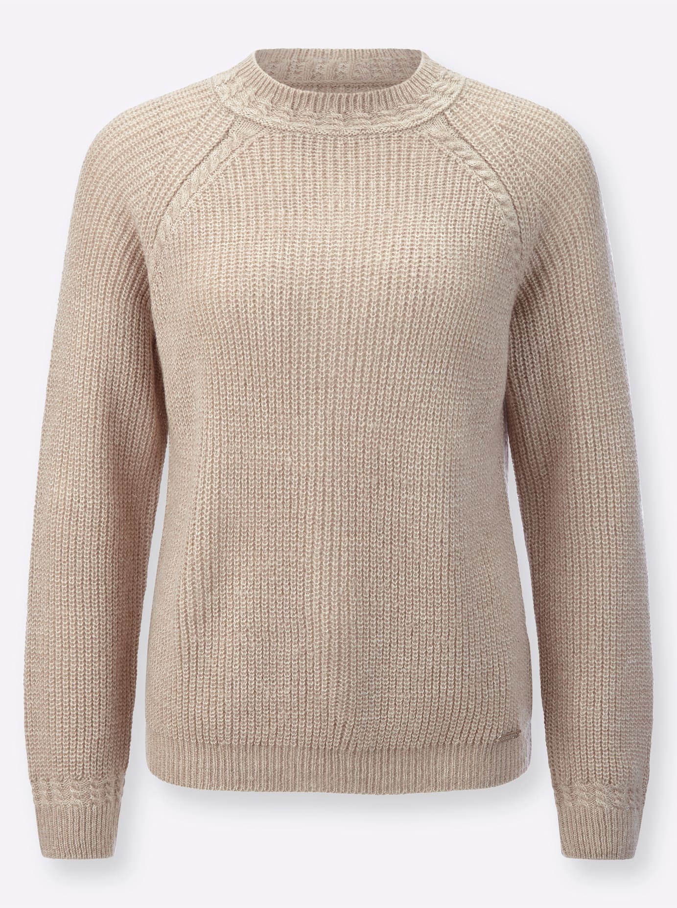 Casual Looks Strickpullover »Stehkragen-Pullover«