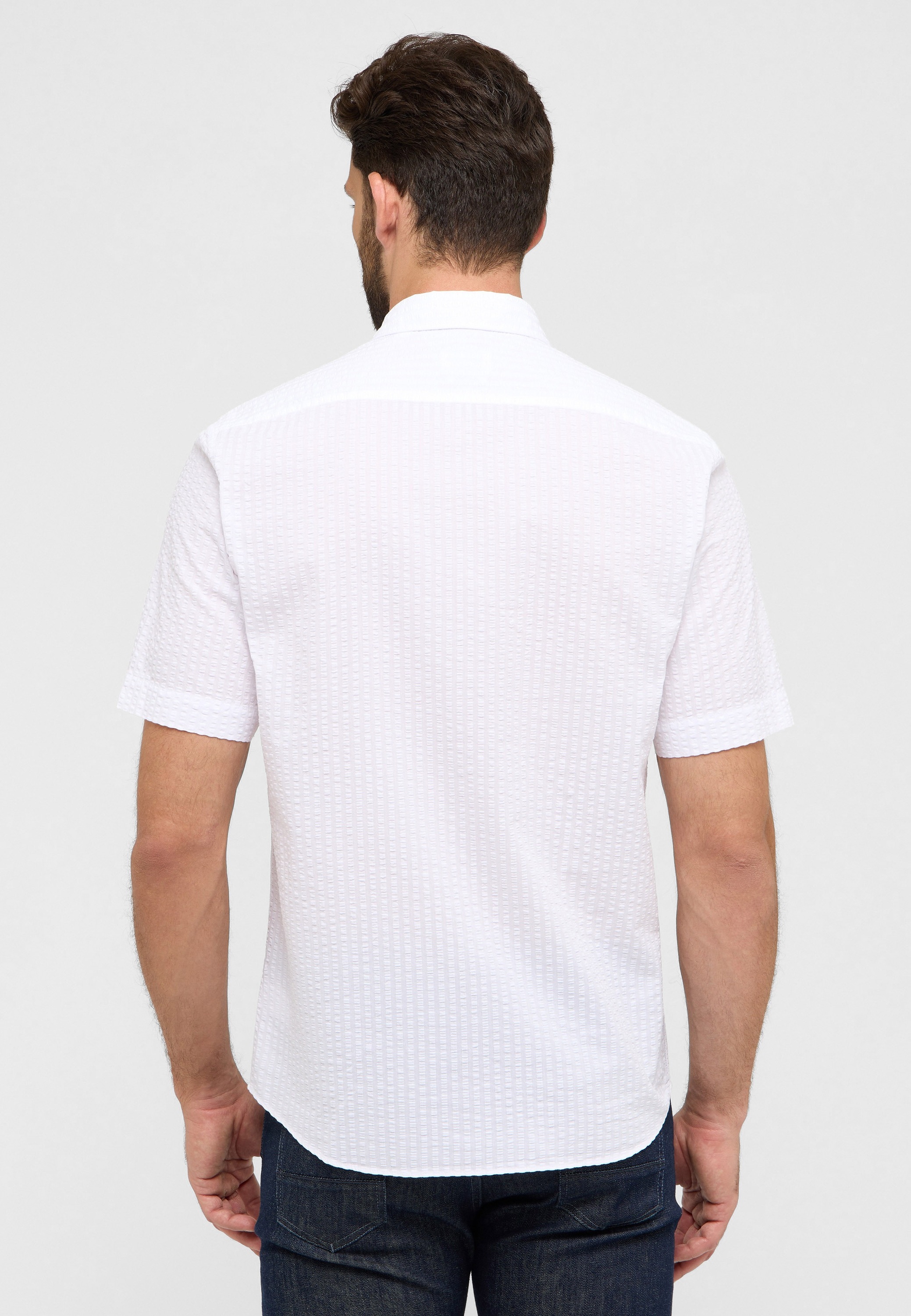 Eterna Kurzarmhemd »MODERN FIT«, EASY IRON (bügelleicht)