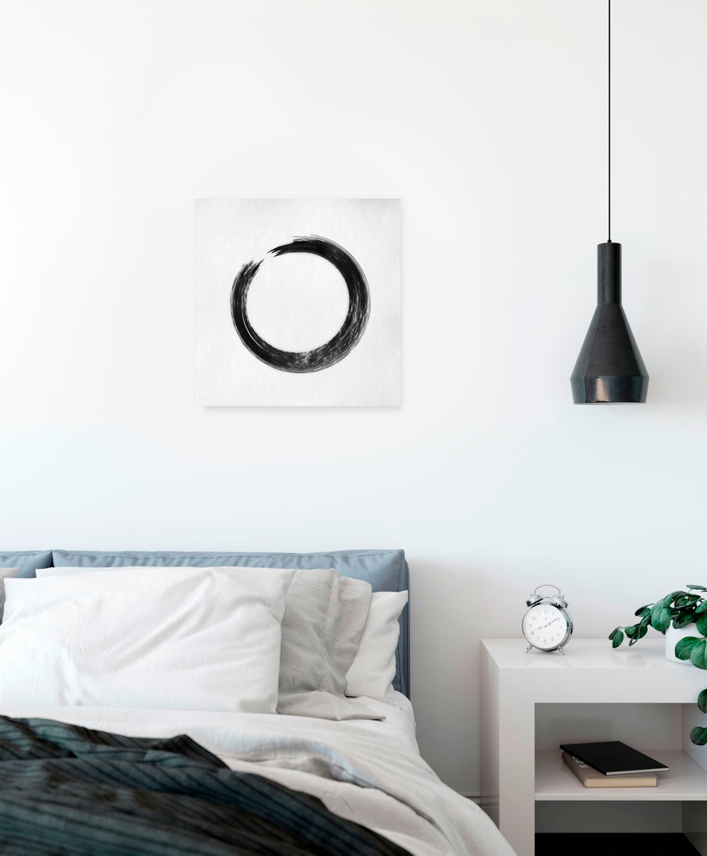 Komar Leinwandbild »Circular - Größe 40 x 40 cm«, Natur, (1 St.), Keilrahmenbild mi Echtholzrahmen