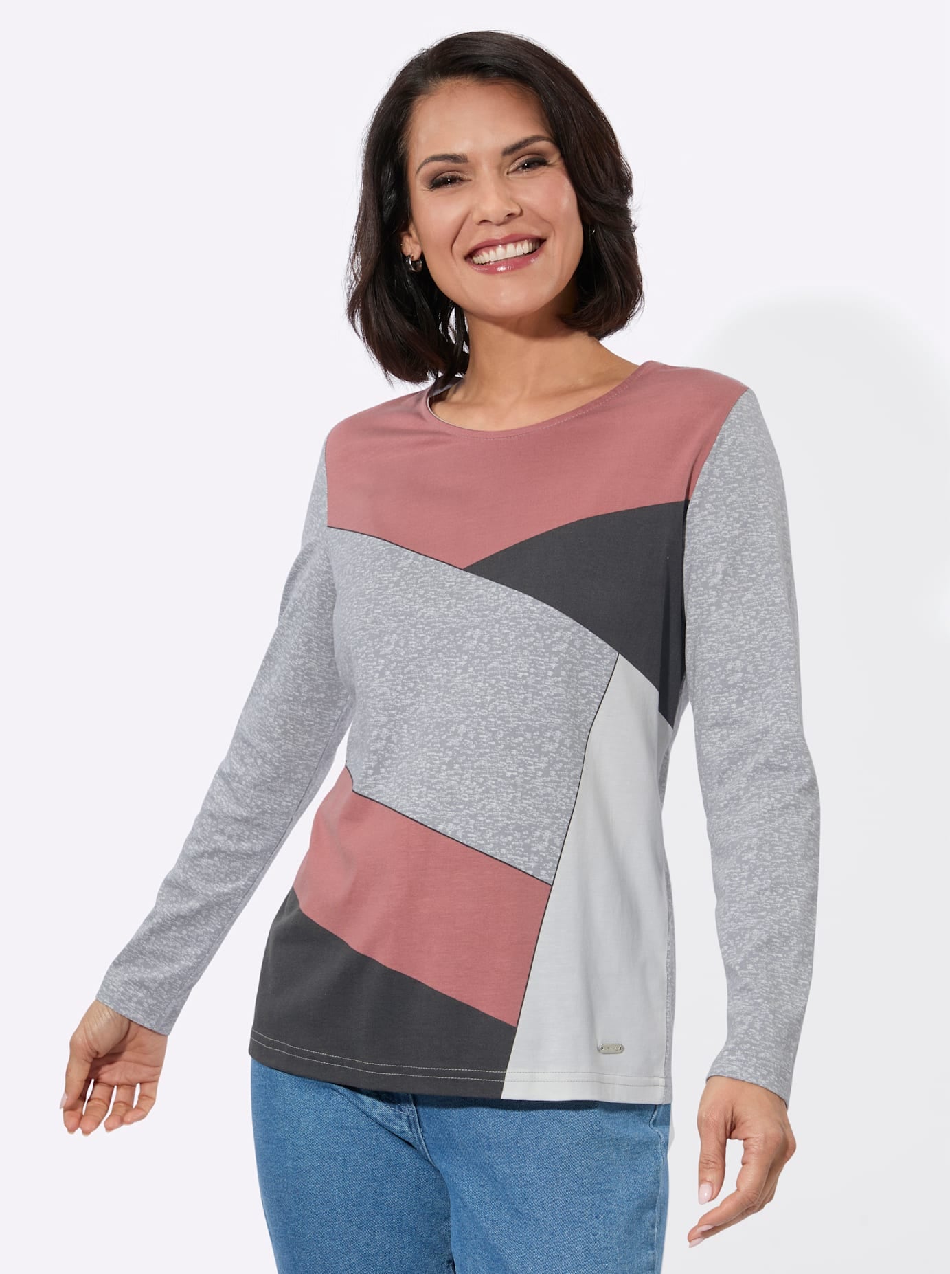 Casual Looks Print-Shirt »Druck-Shirt« 1