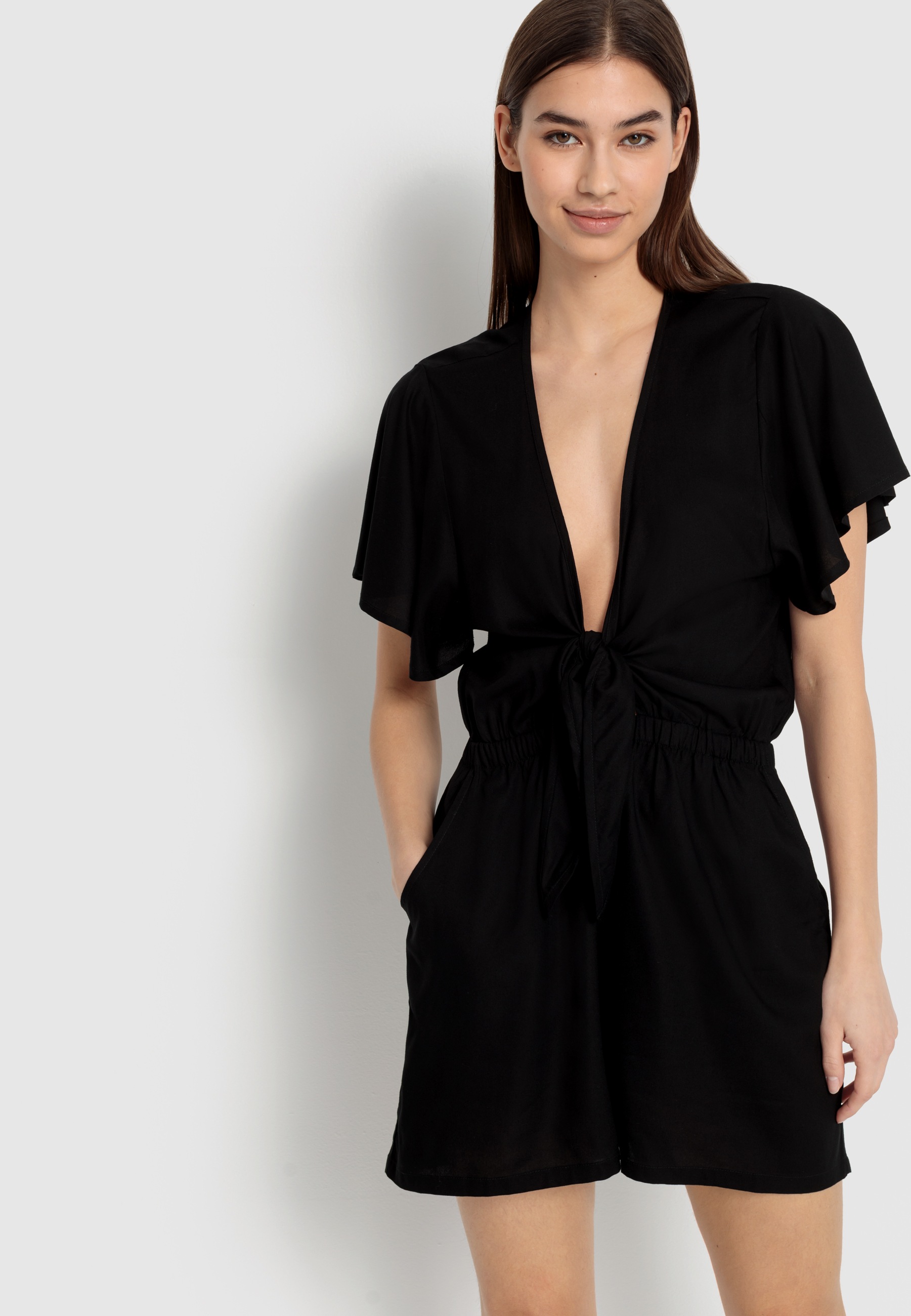 LSCN by LASCANA Kurzoverall, aus gewebter Viskose kaufen