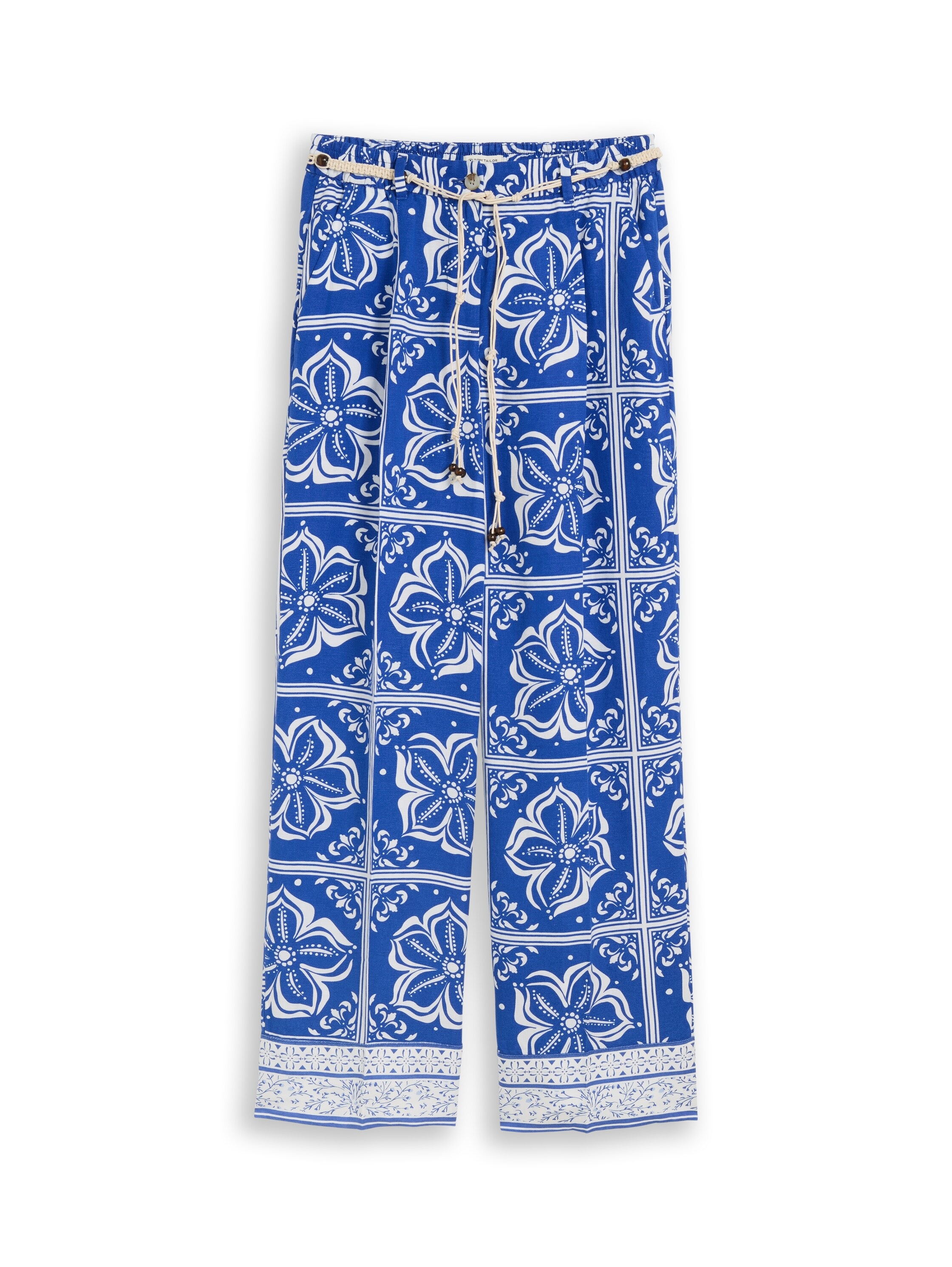 TOM TAILOR Stoffhose  mit All-Over Print