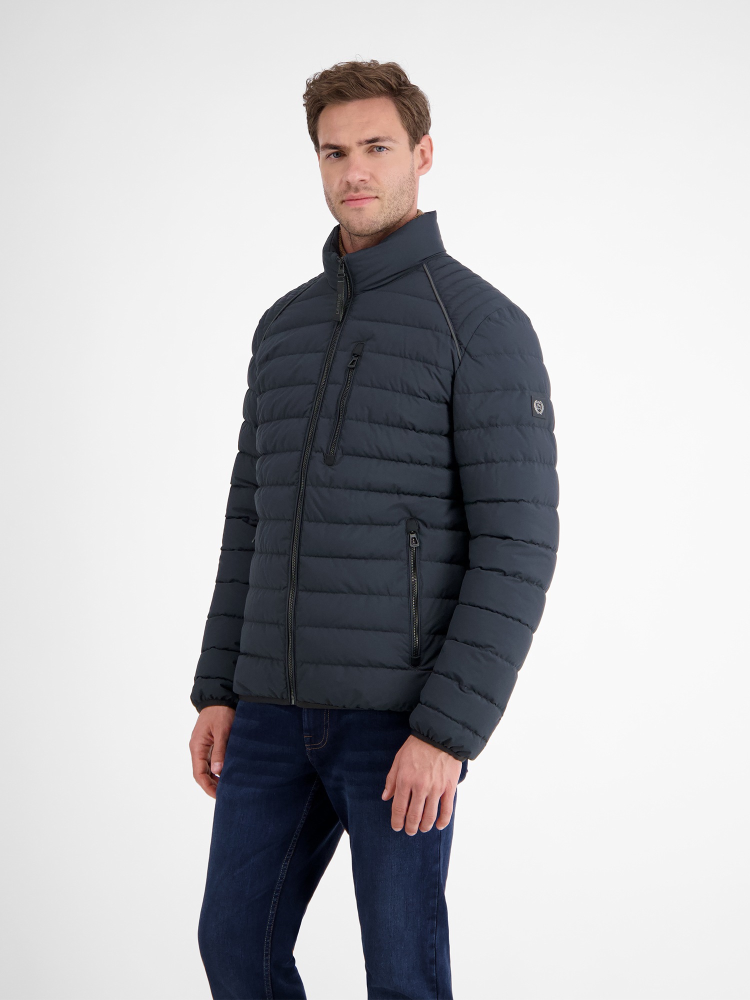 LERROS Steppjacke »LERROS Light-Weight Herren Steppjacke«, ohne Kapuze, Wasserabweisend, atmungsaktiv