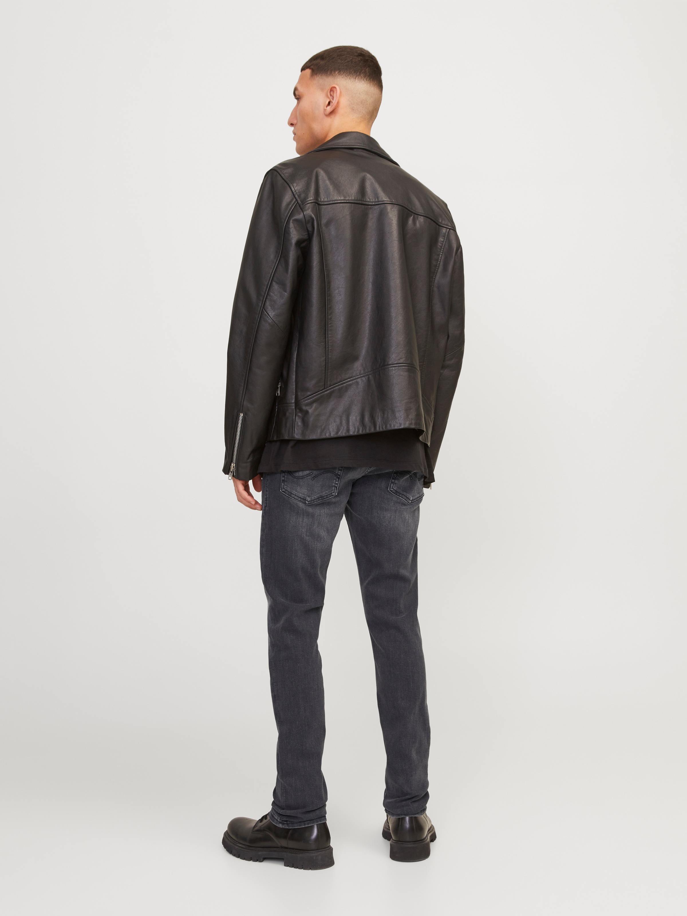 Jack & Jones Slim-fit-Jeans »JJIGLENN  Slim-Fit mit Stretch und praktischer 5-Pocket-Form« Baumwollmischung, slim fit