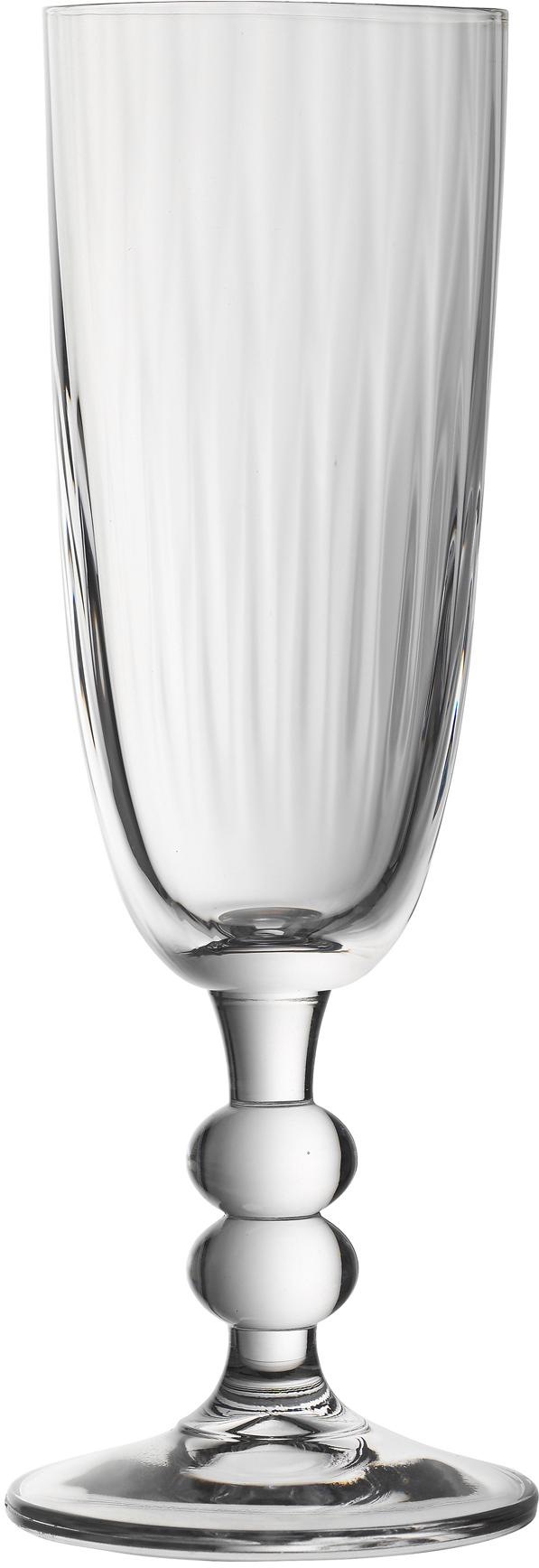 BOHEMIA SELECTION Gläser-Set »New England«, (Set, 6 tlg.), für Sekt, 180 ml