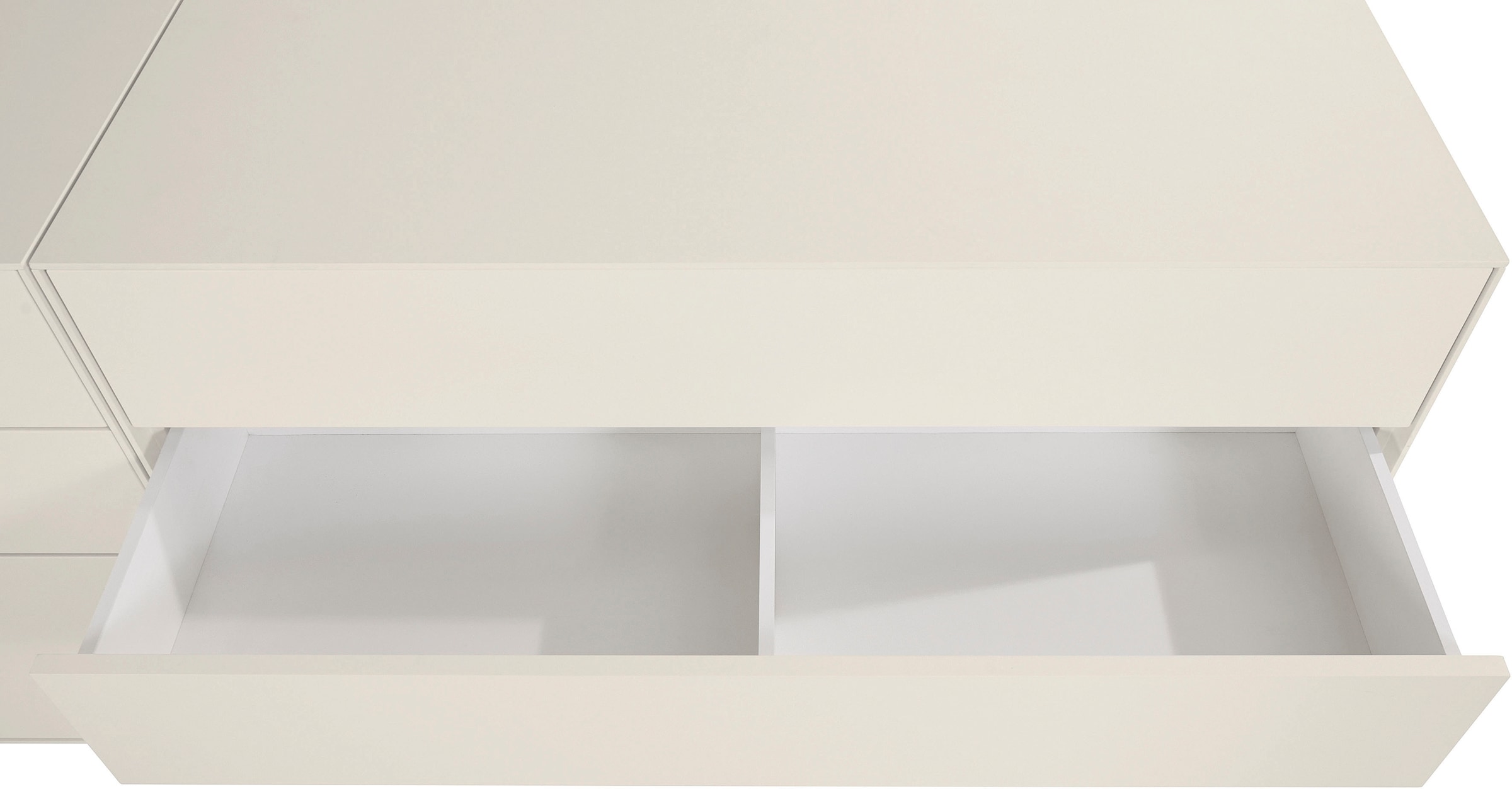 LeGer Home by Lena Gercke Sideboard »Essentials«, (3 St.), Breite: 335cm, MDF lackiert, Push-to-open-Funktion