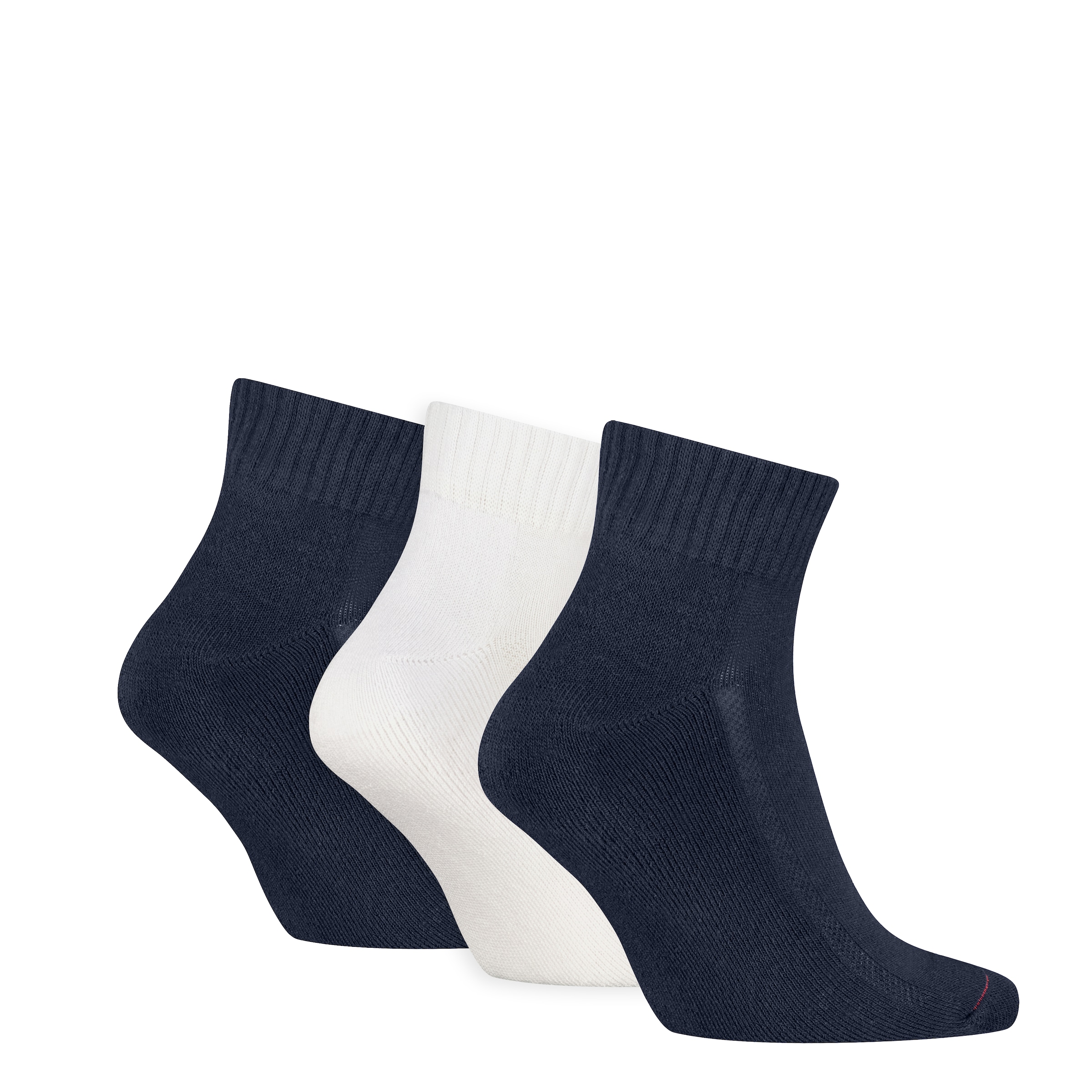 Levi's® Socken »LEVIS UNI MID CUT ORANGE TAB 3P« 3 Paar, 