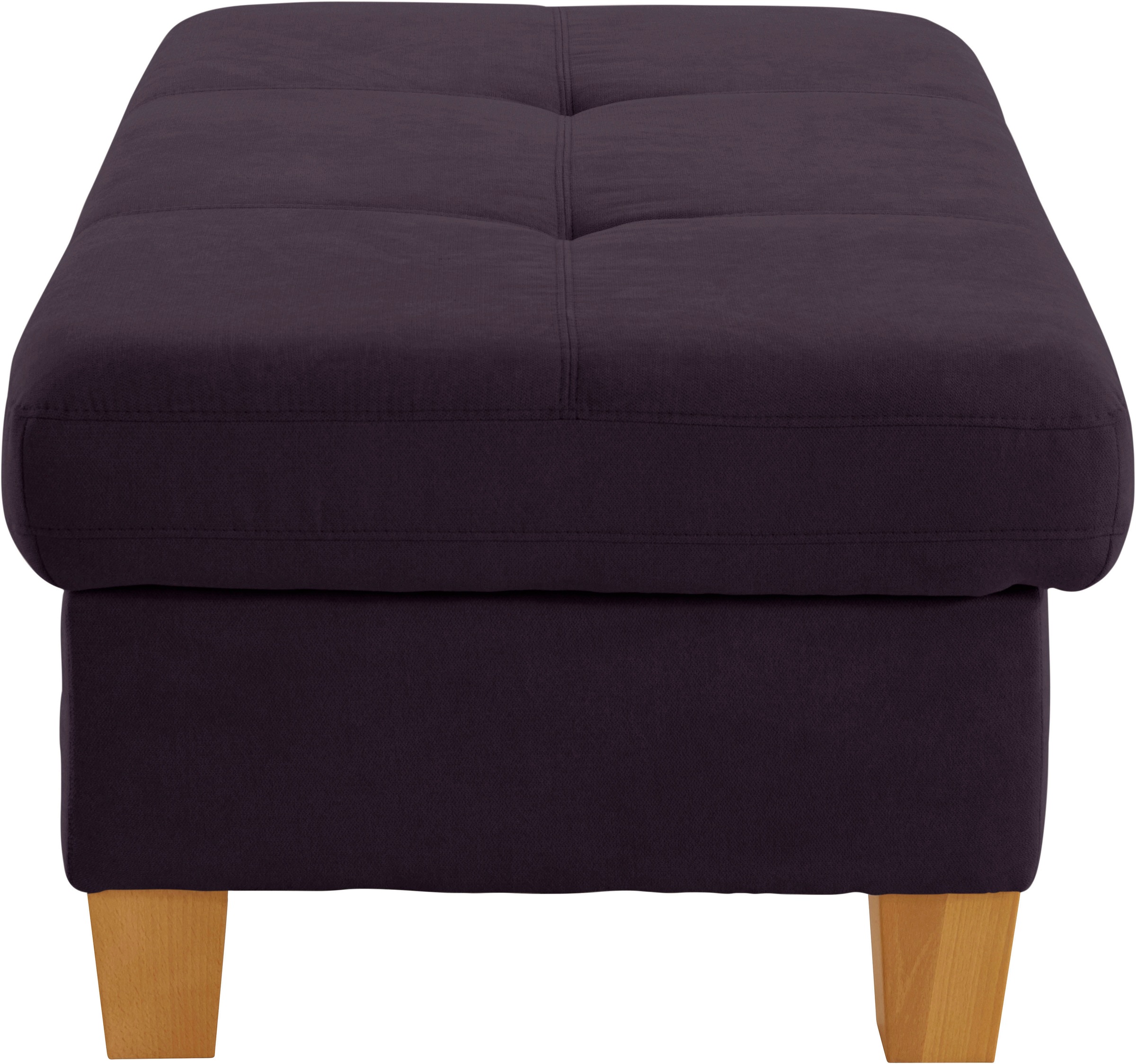 exxpo - sofa fashion Hocker »Enya Bankhocker mit Staufach unter der Sitzfläche« schöne Detailverarbeitung