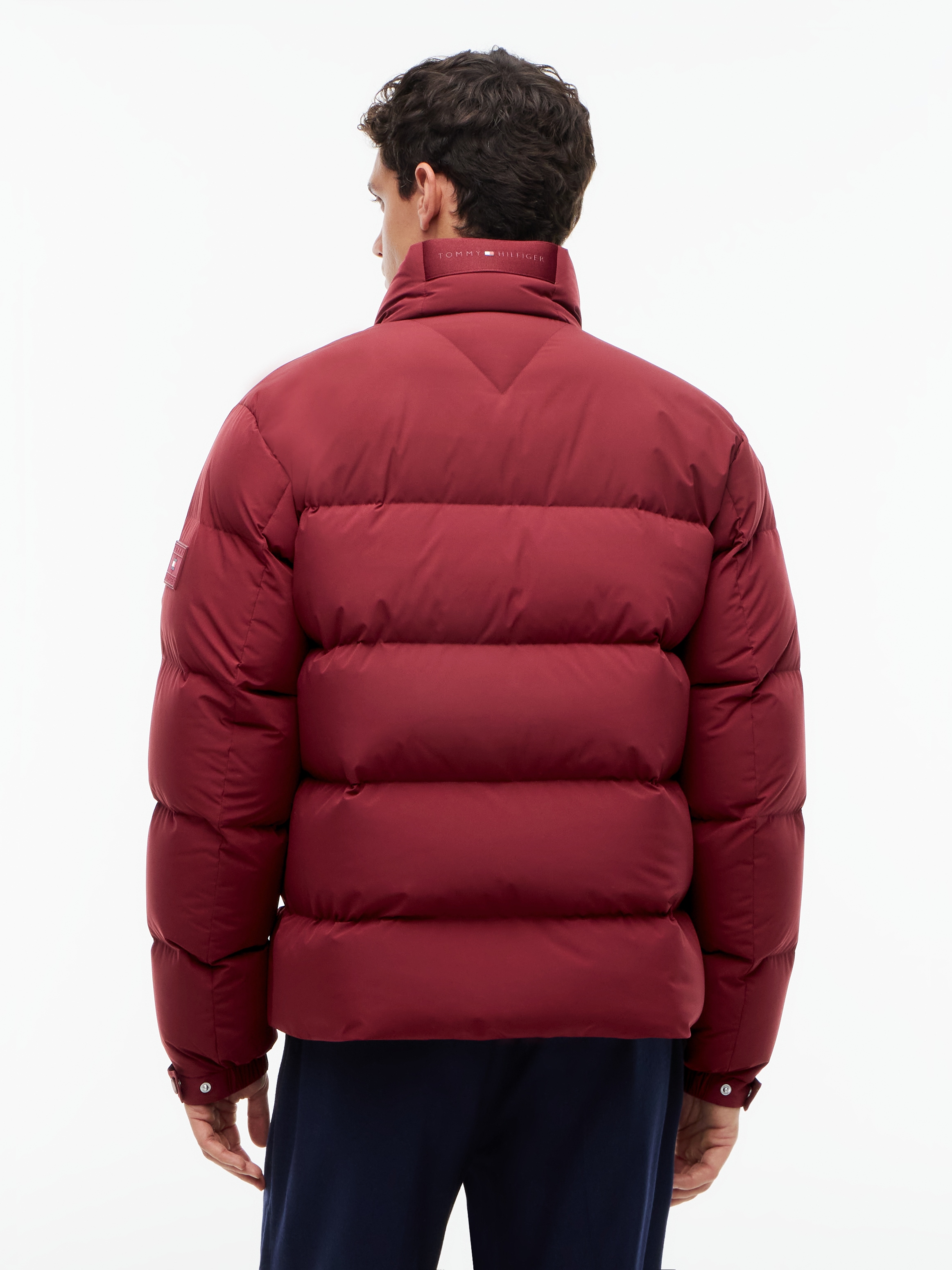Tommy Hilfiger Daunenjacke »DOWN STAND PUFFER« Winterjacke, weiche Dauenfüllung